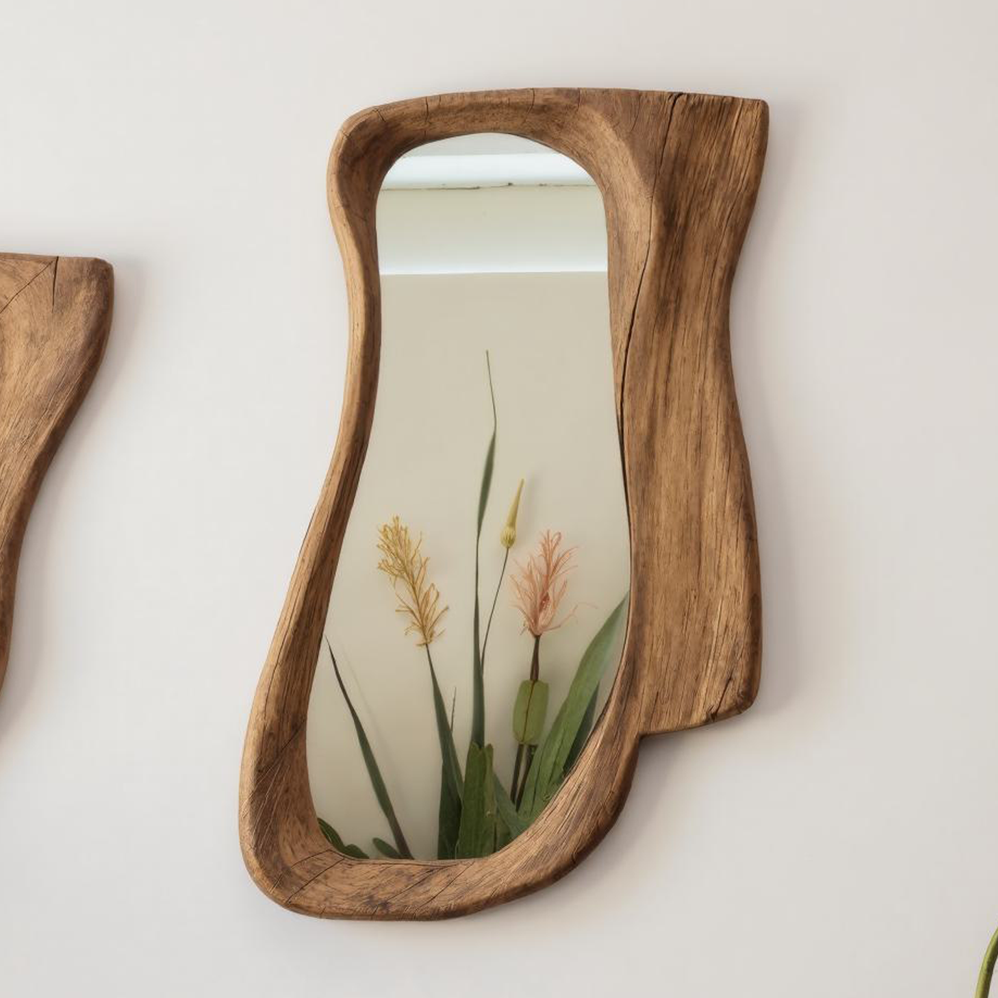 Farmhouse Natural Vanity Mirror SILDTMI023