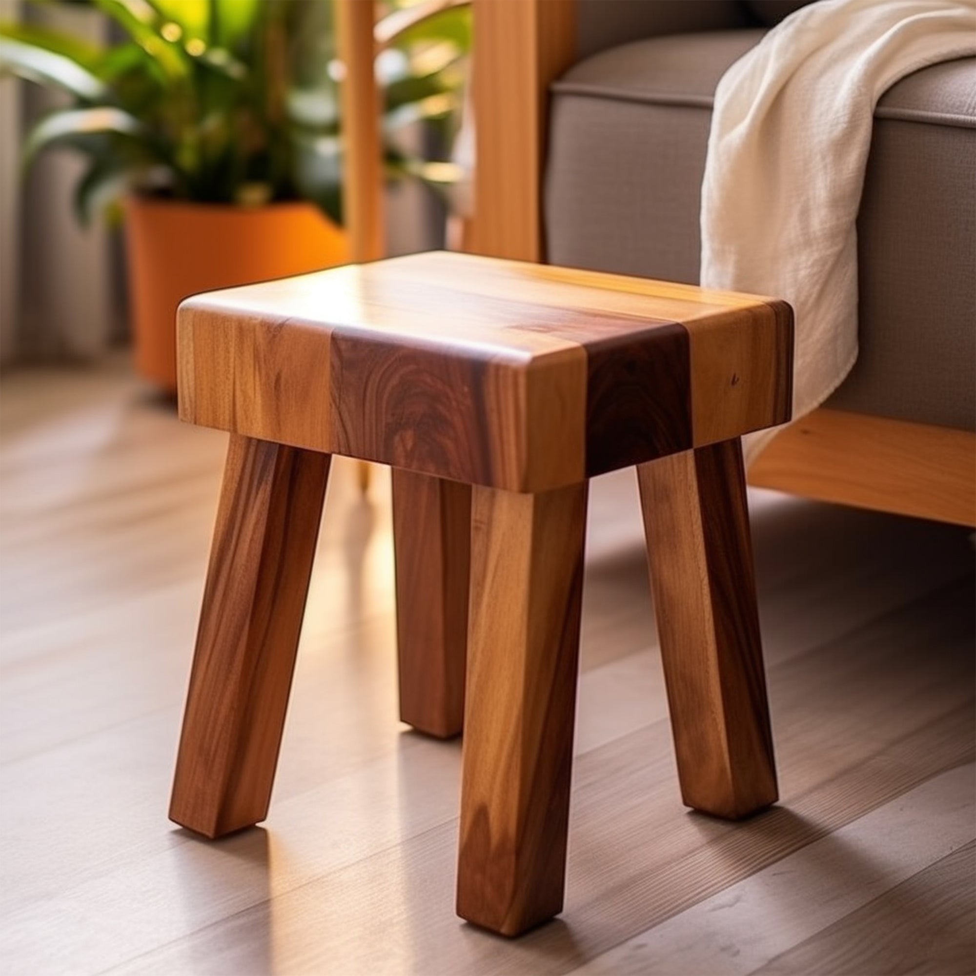 Handcrafted Spa Seat Spa Stool Slow Stool  SILDTSB019