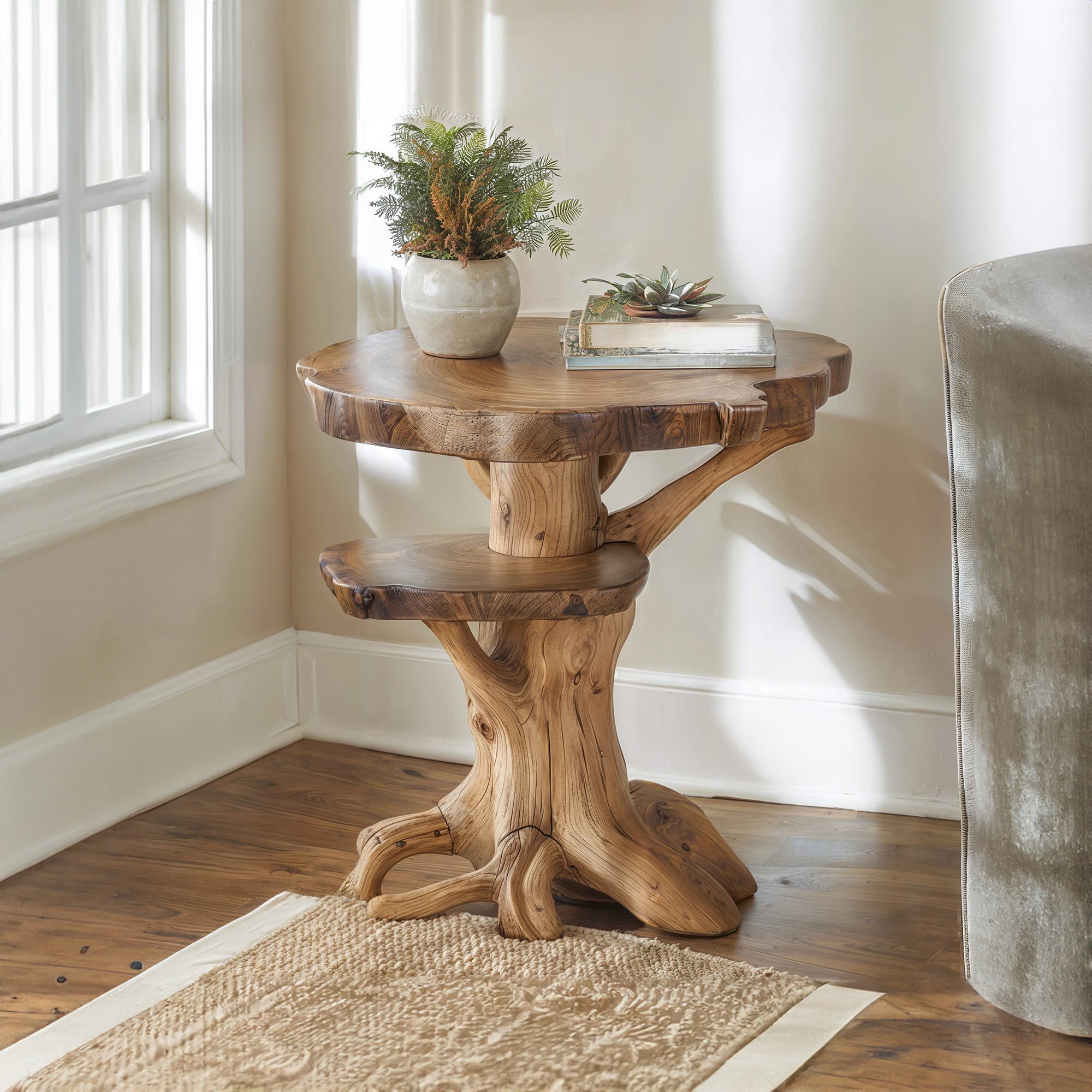 Modern Oak Coffee Table SILDTCF010