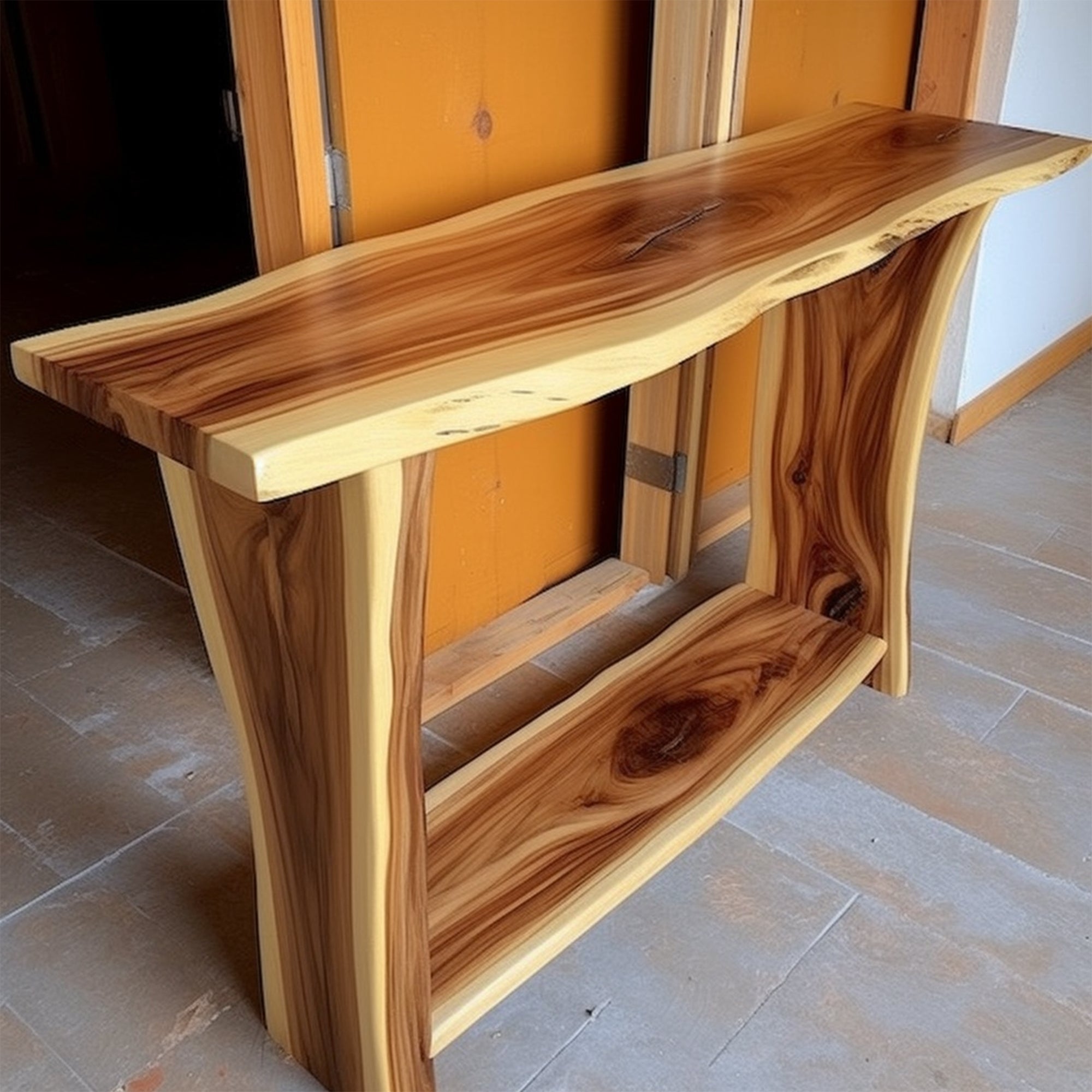 Unique Narrow Side Table For Rustic Interiors SILDTCS005