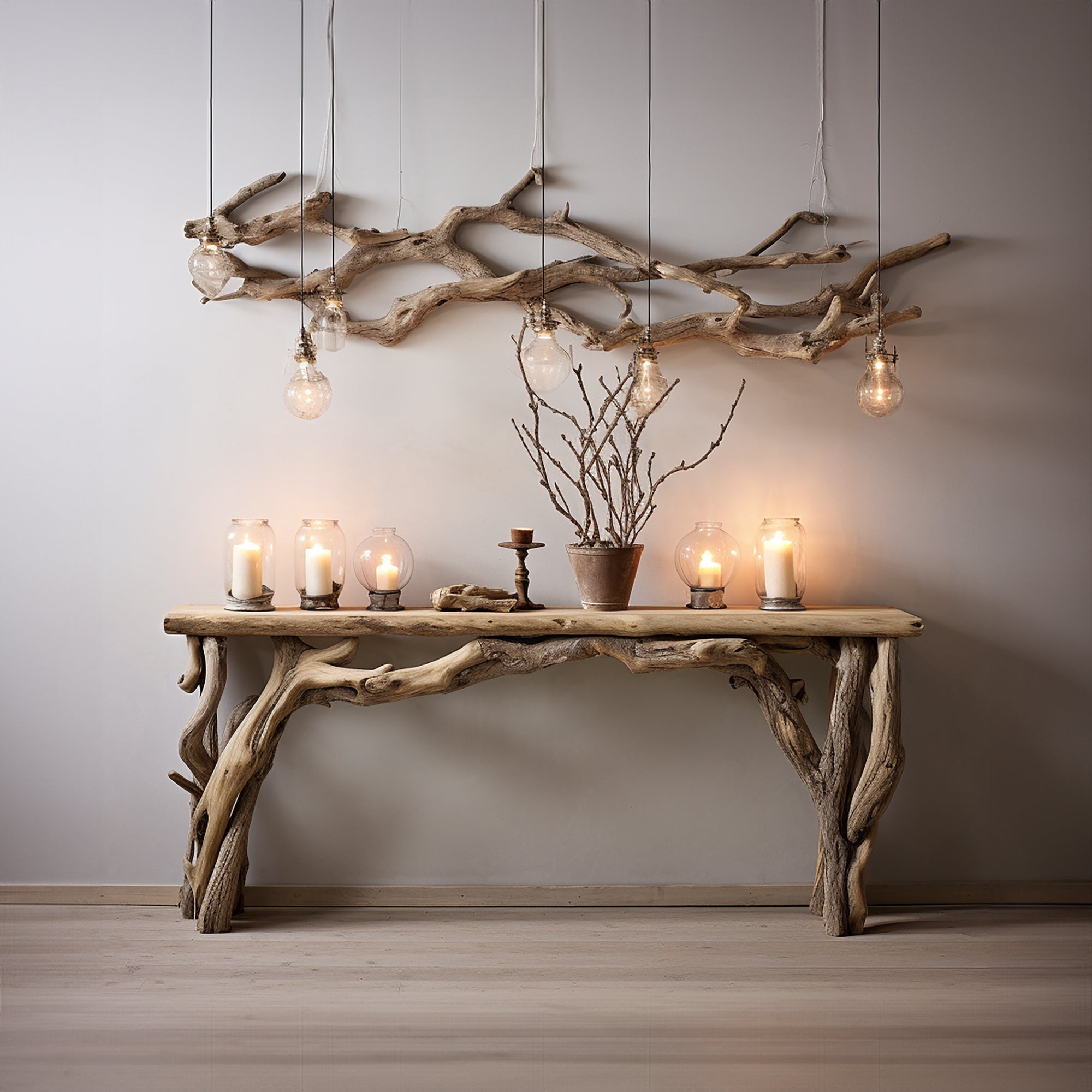 Reclaimed Wood Console Table CT26