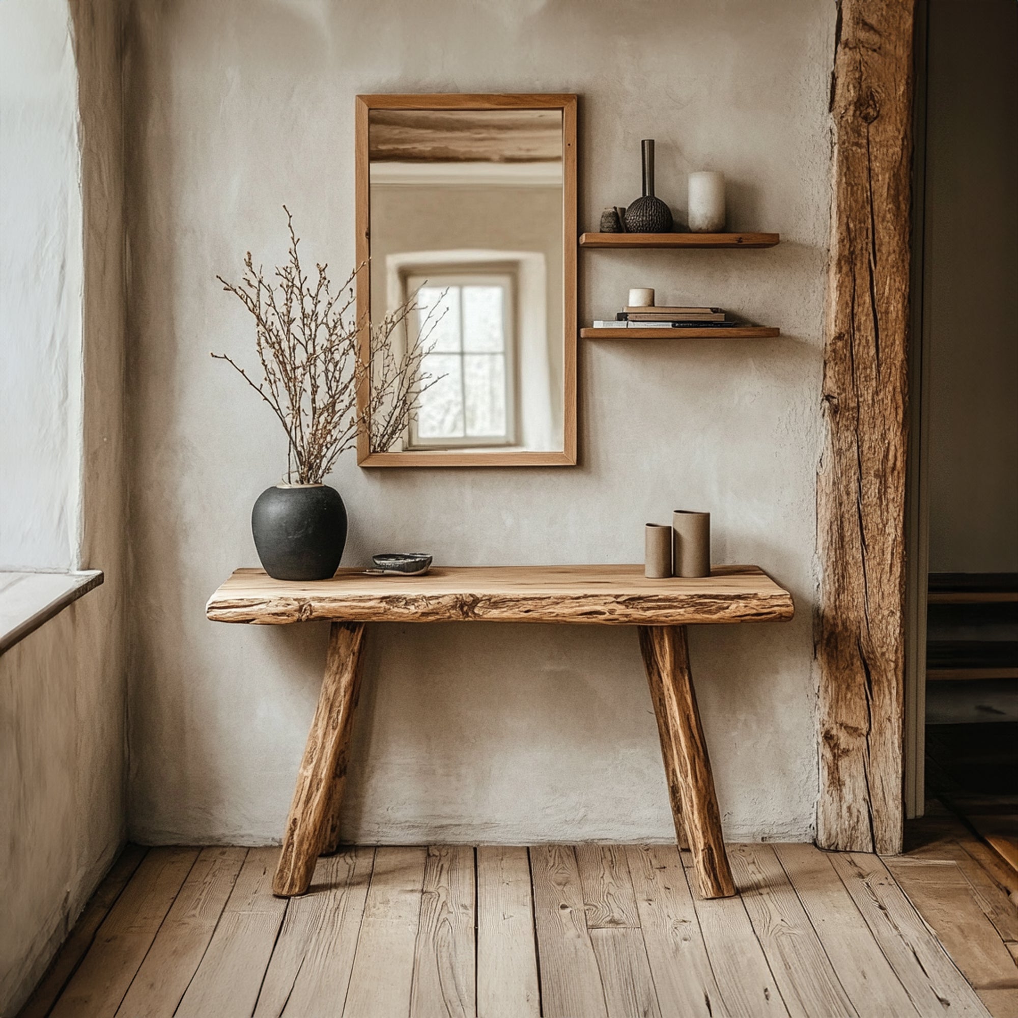 Rustic Console Table Entryway CT41