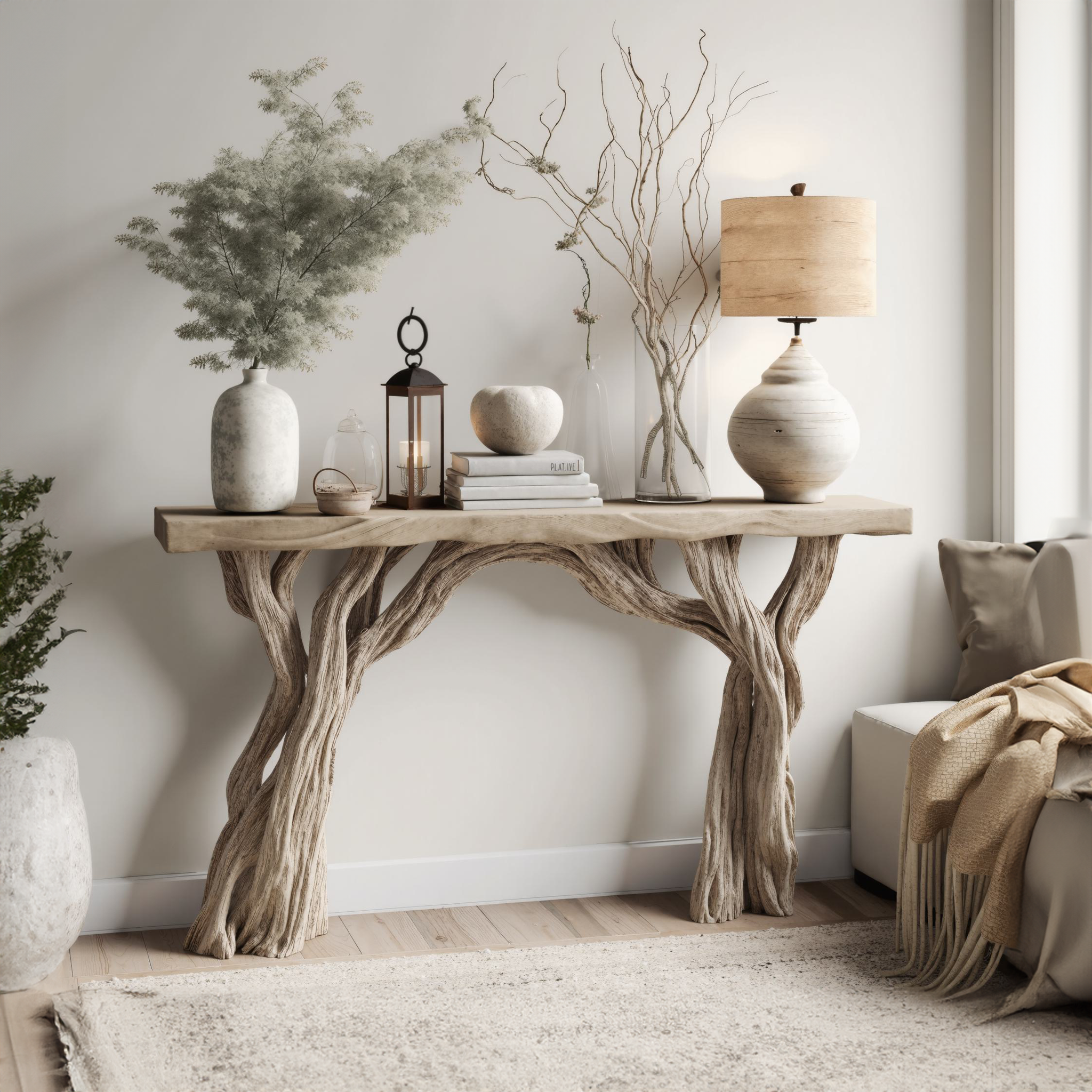 Decorative Wooden Console Table Home Decor SILDTCS091