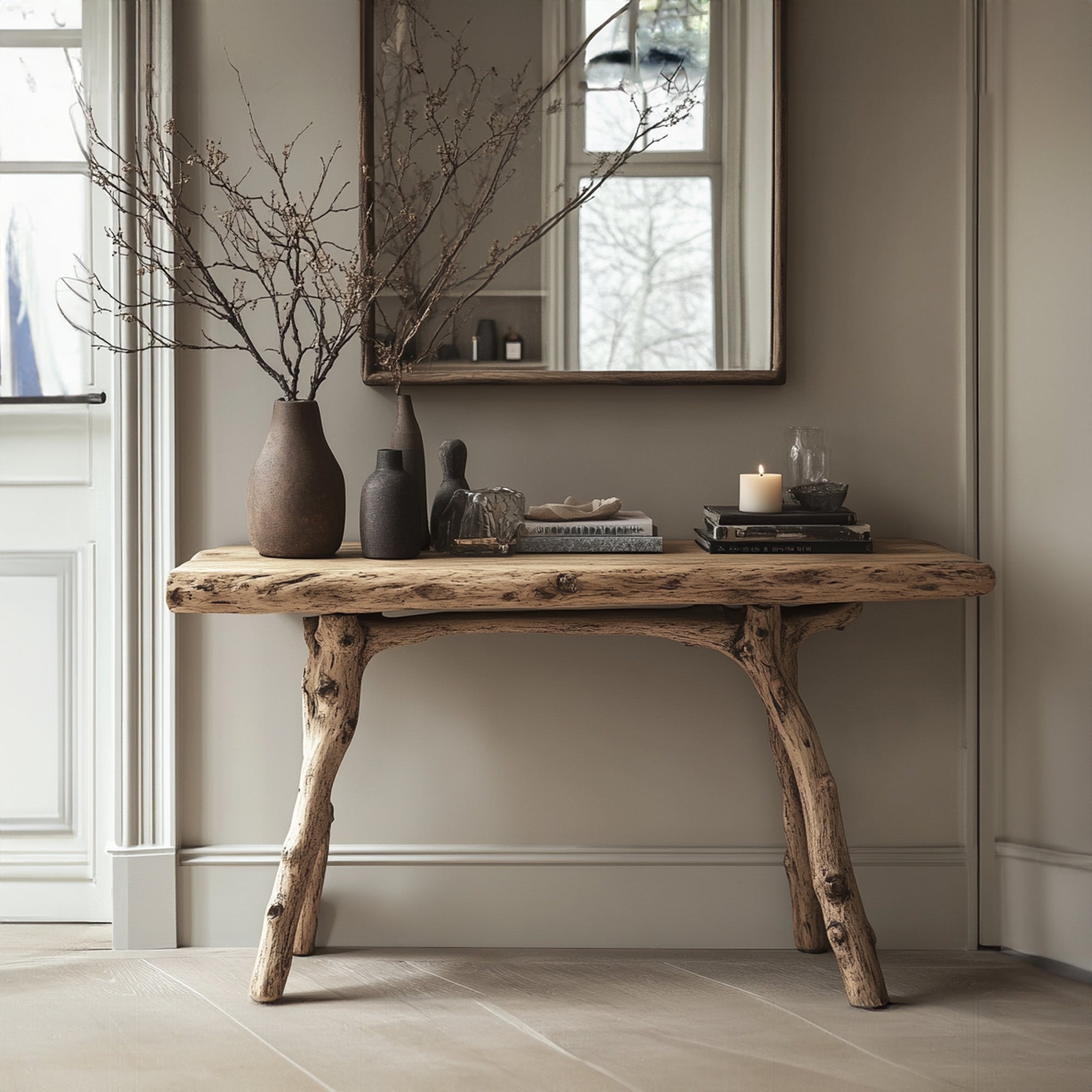 Curve Console Table Handcraft CT44