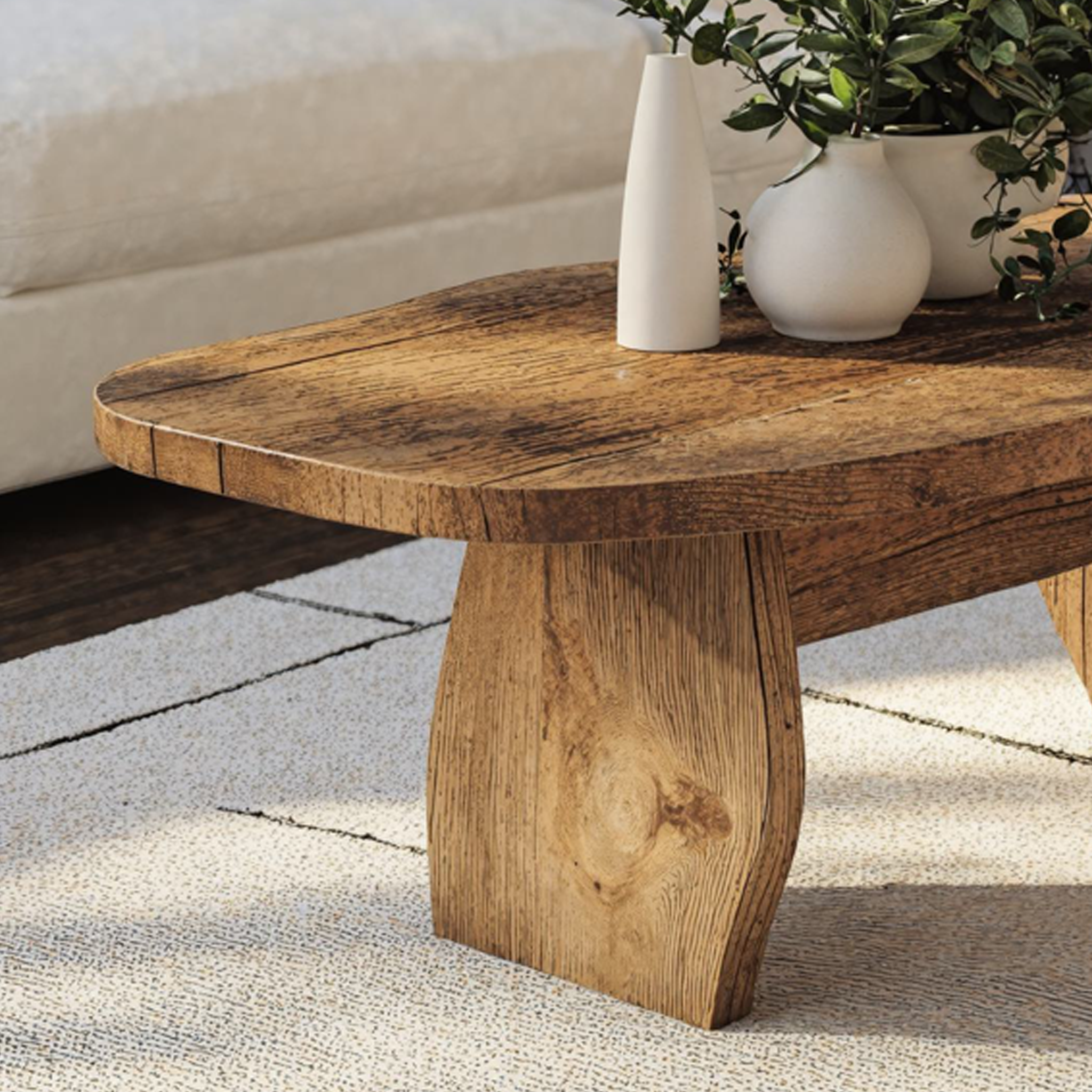 Handcrafted Coffee Table Rustic Coffee Table SILDTCF045