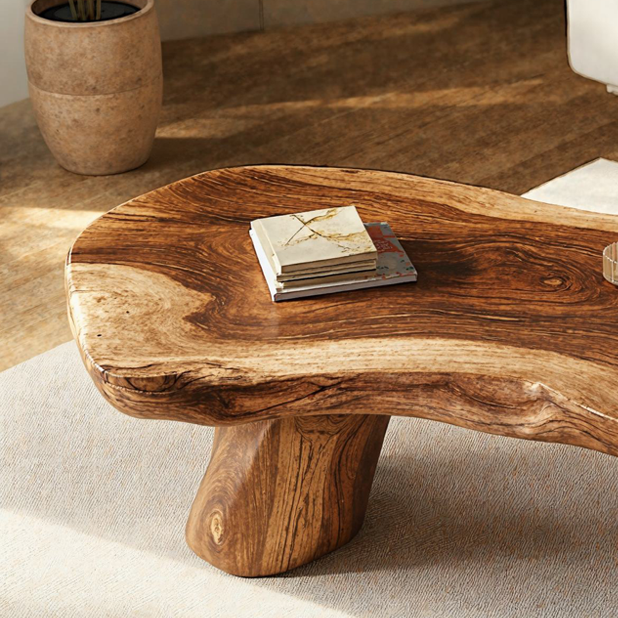 Wooden Coffee Table For Living Room SILDTCF048