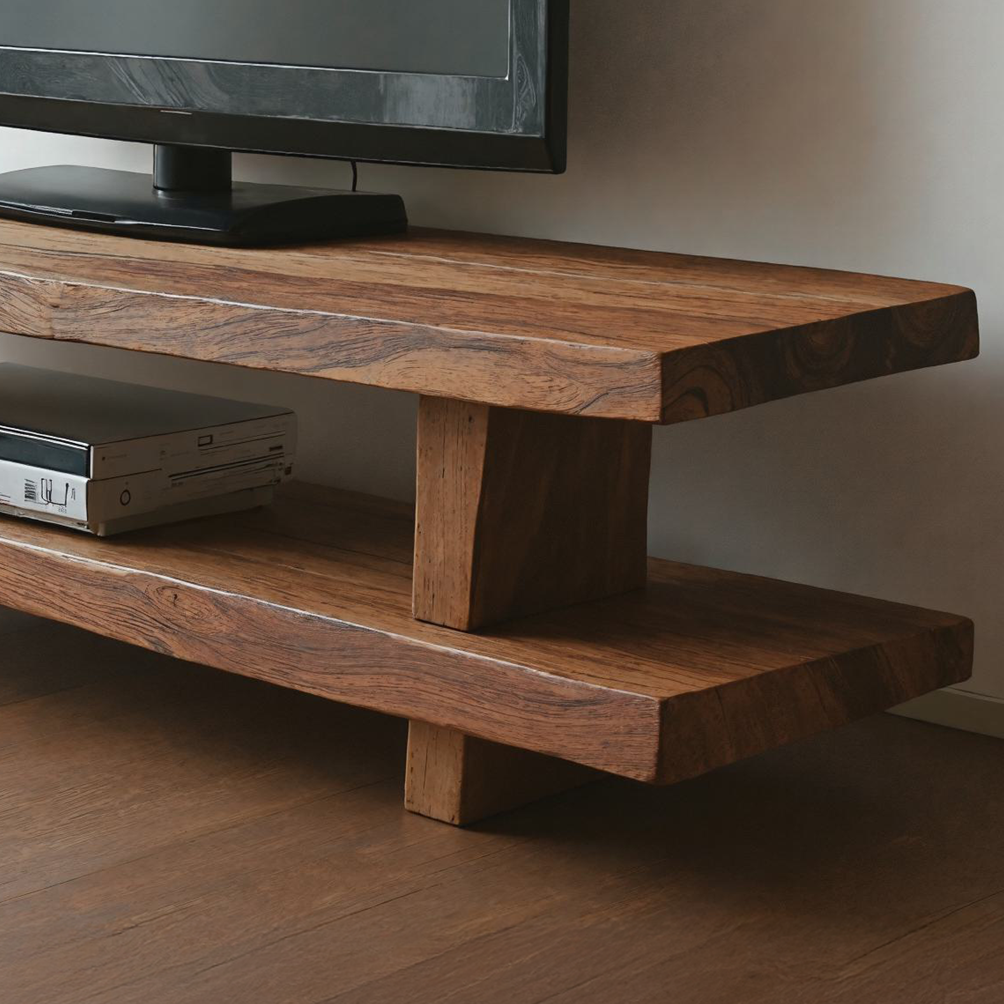 Modern Wood TV Stand Farmhouse TV Console SILDTTVC007