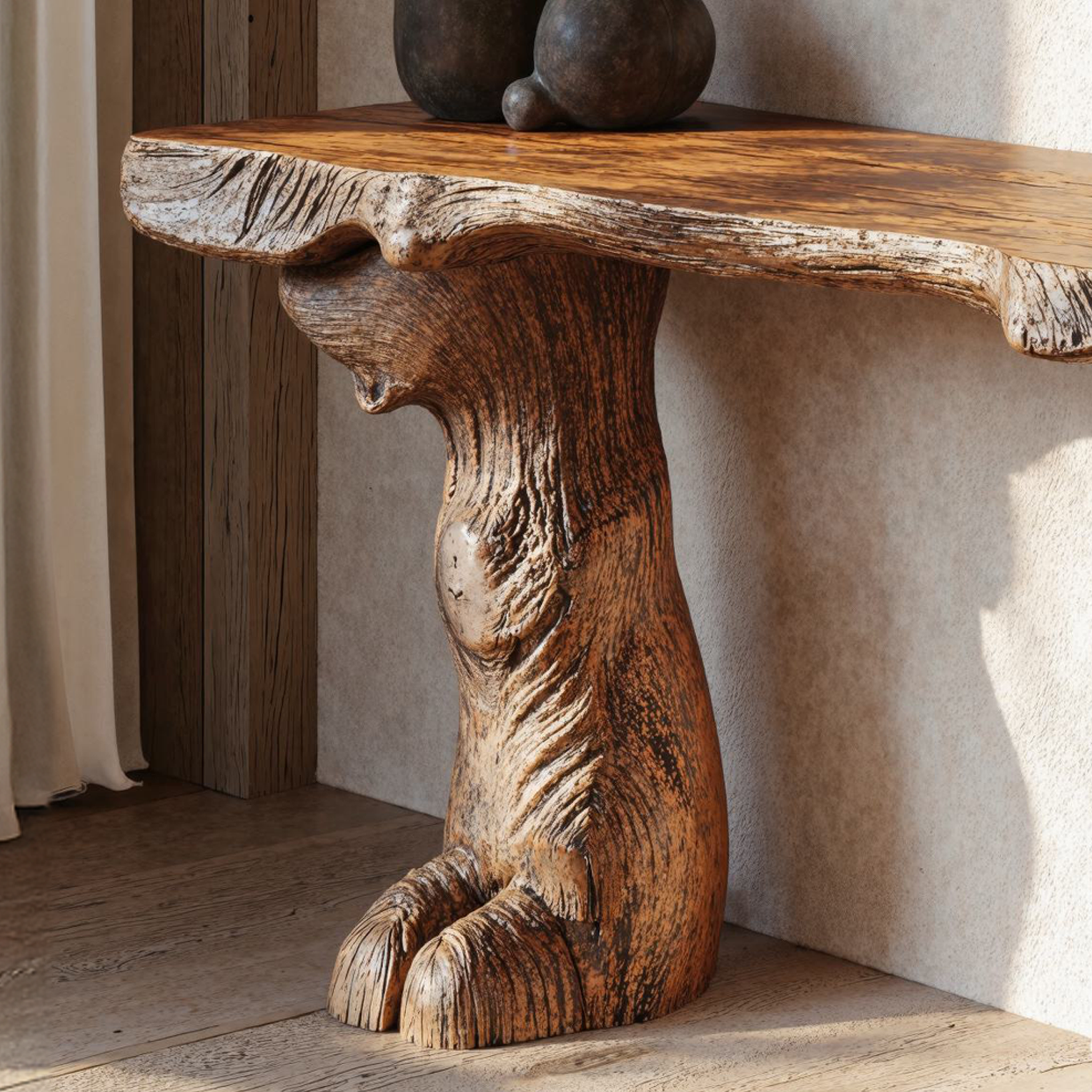 Rustic Console Table Farmhouse Decor SILDTCS137