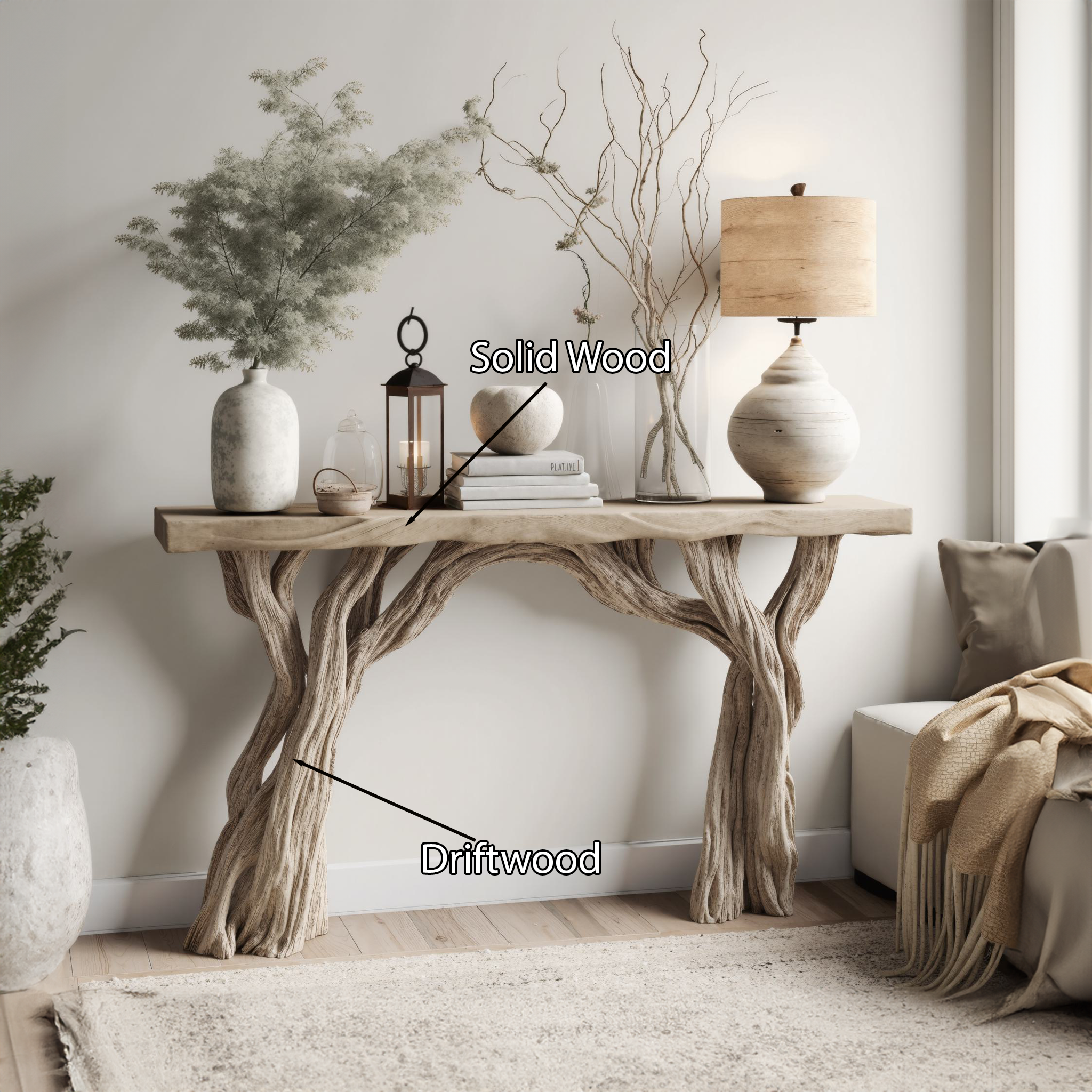 Decorative Wooden Console Table Home Decor SILDTCS091