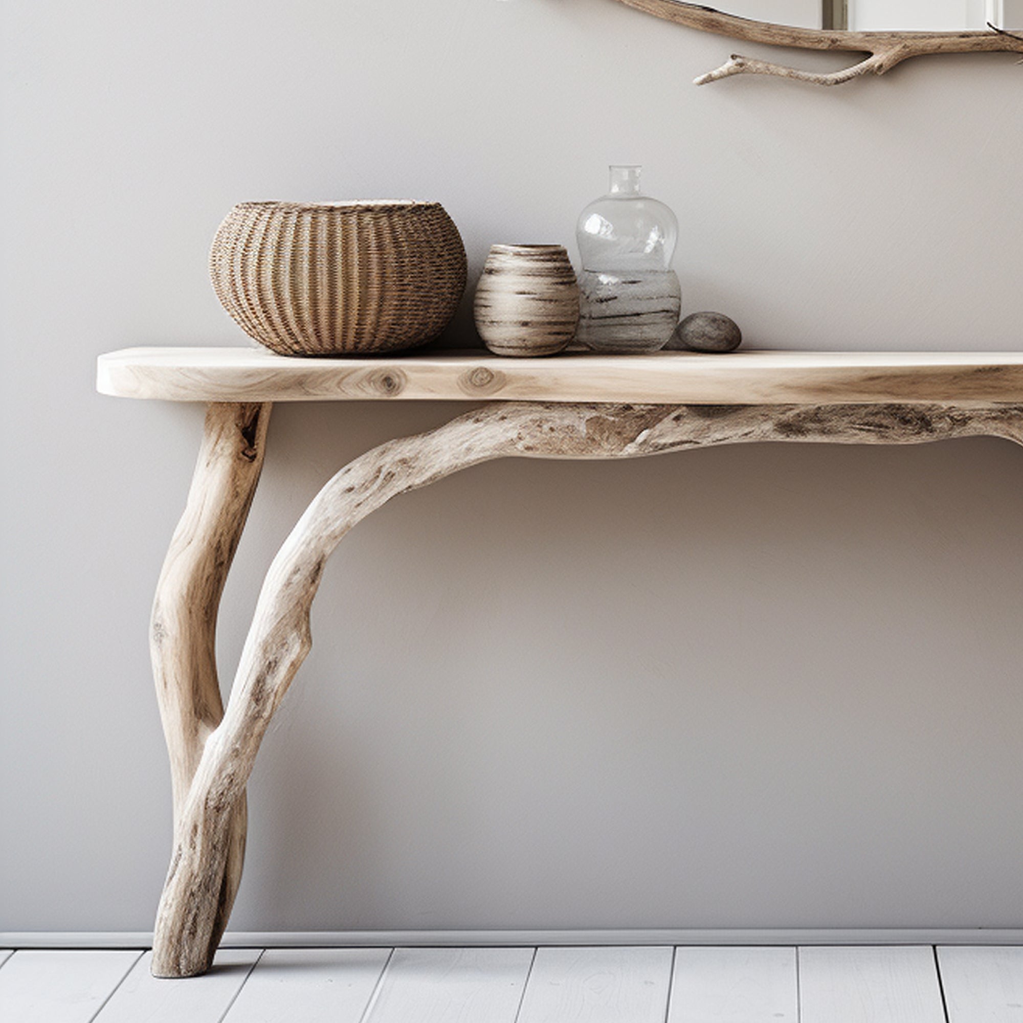 Farmhouse Rustic Console Table CT19