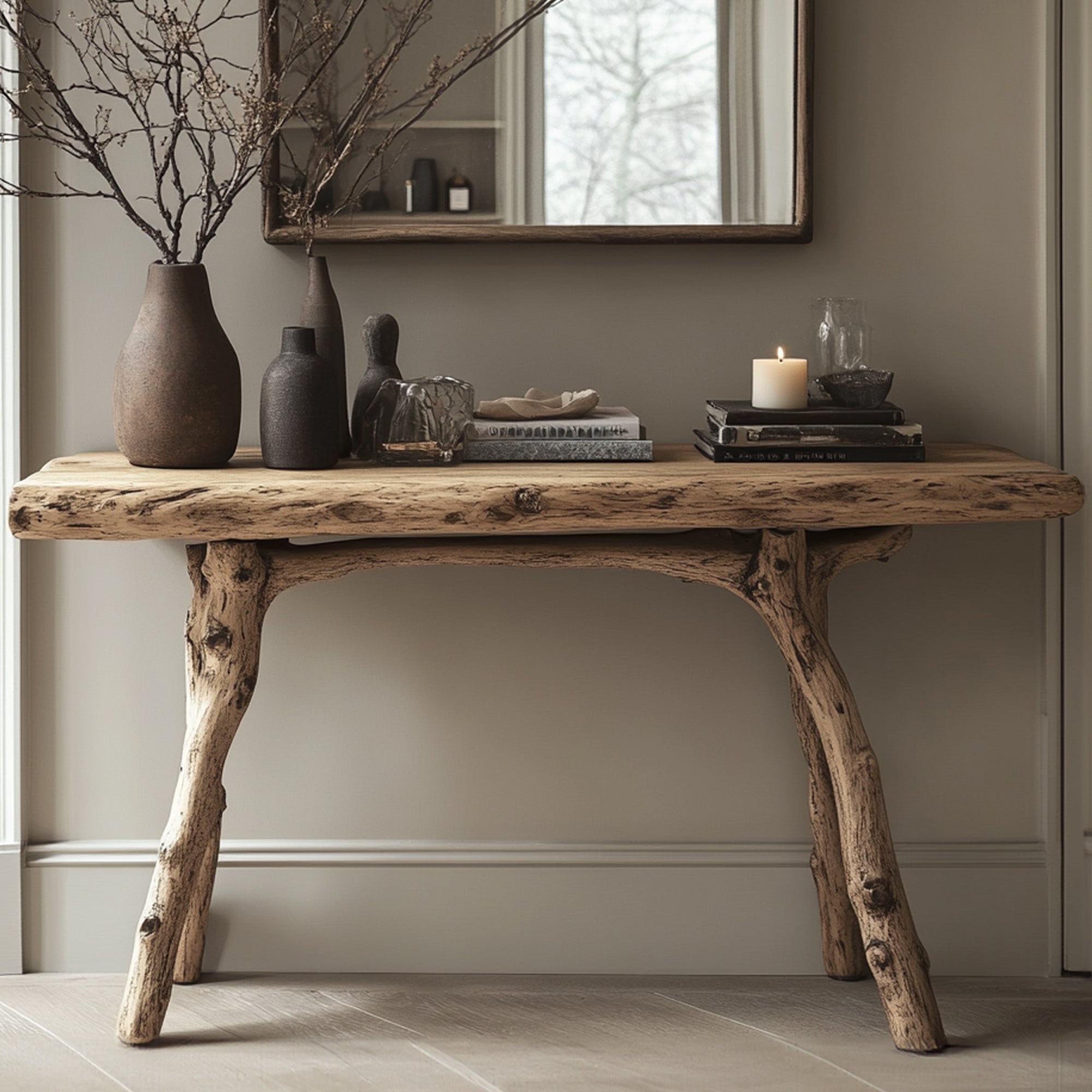 Curve Console Table Handcraft CT44