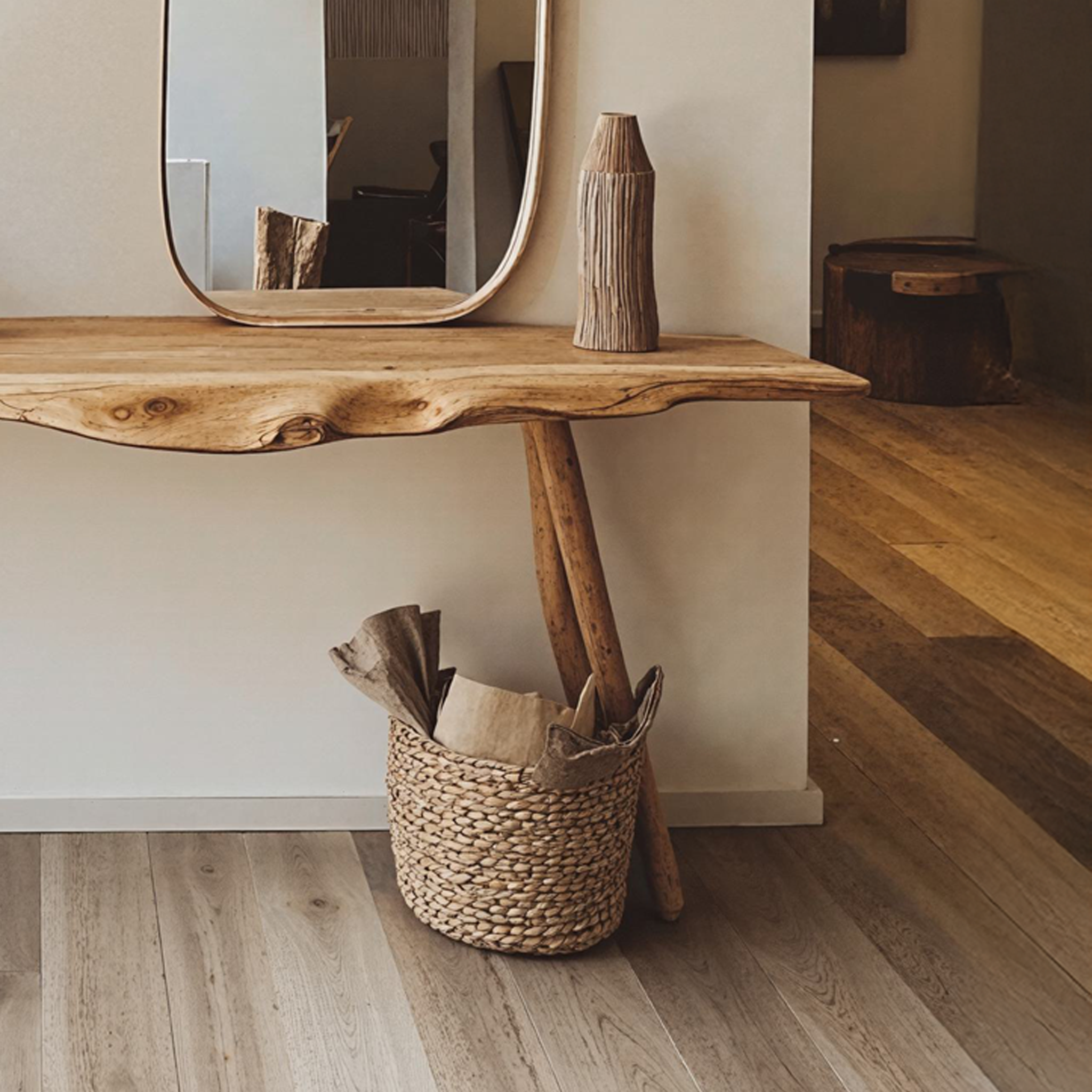 Rustic Console Table Entryway Table SILDTCS135