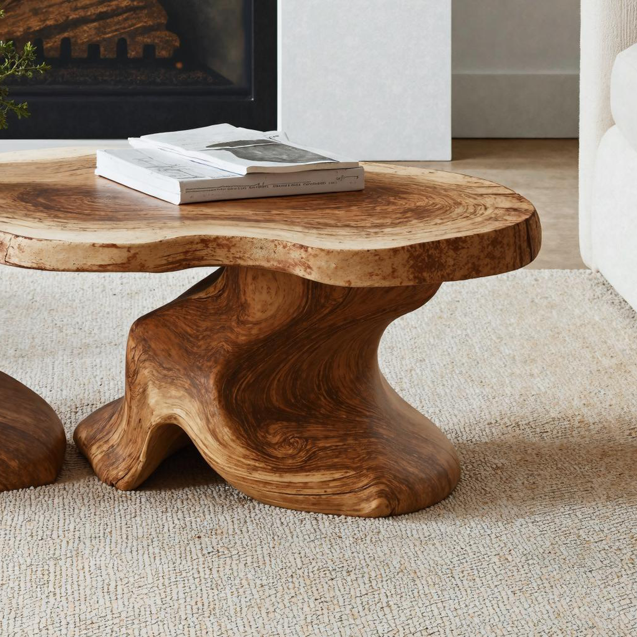 Dark Dark Wood Coffee Table Sophisticated Touch SILDTCF106