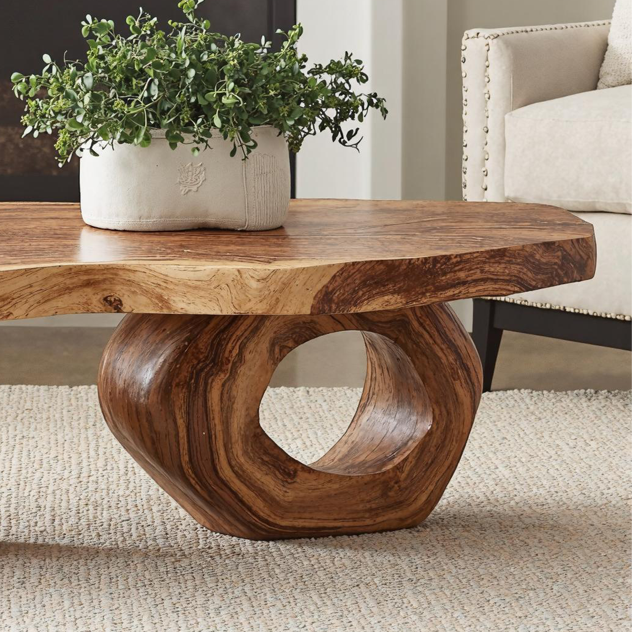 Compact Wood Coffee Table Perfect for Small Spaces SILDTCF111