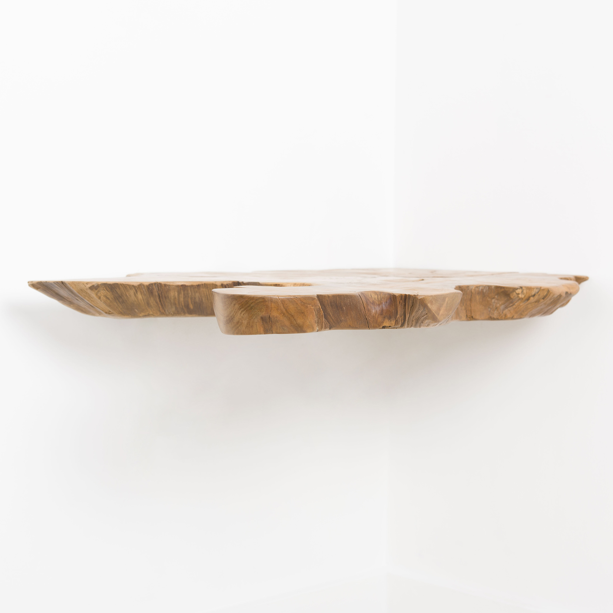 Floating Wood Bathroom Shelf SINLBRV007