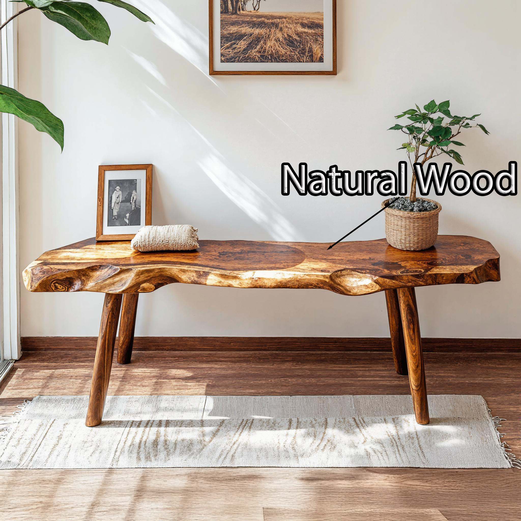 Beautifully Designed Wood Bench For Cozy Home Settings SILDTWB013