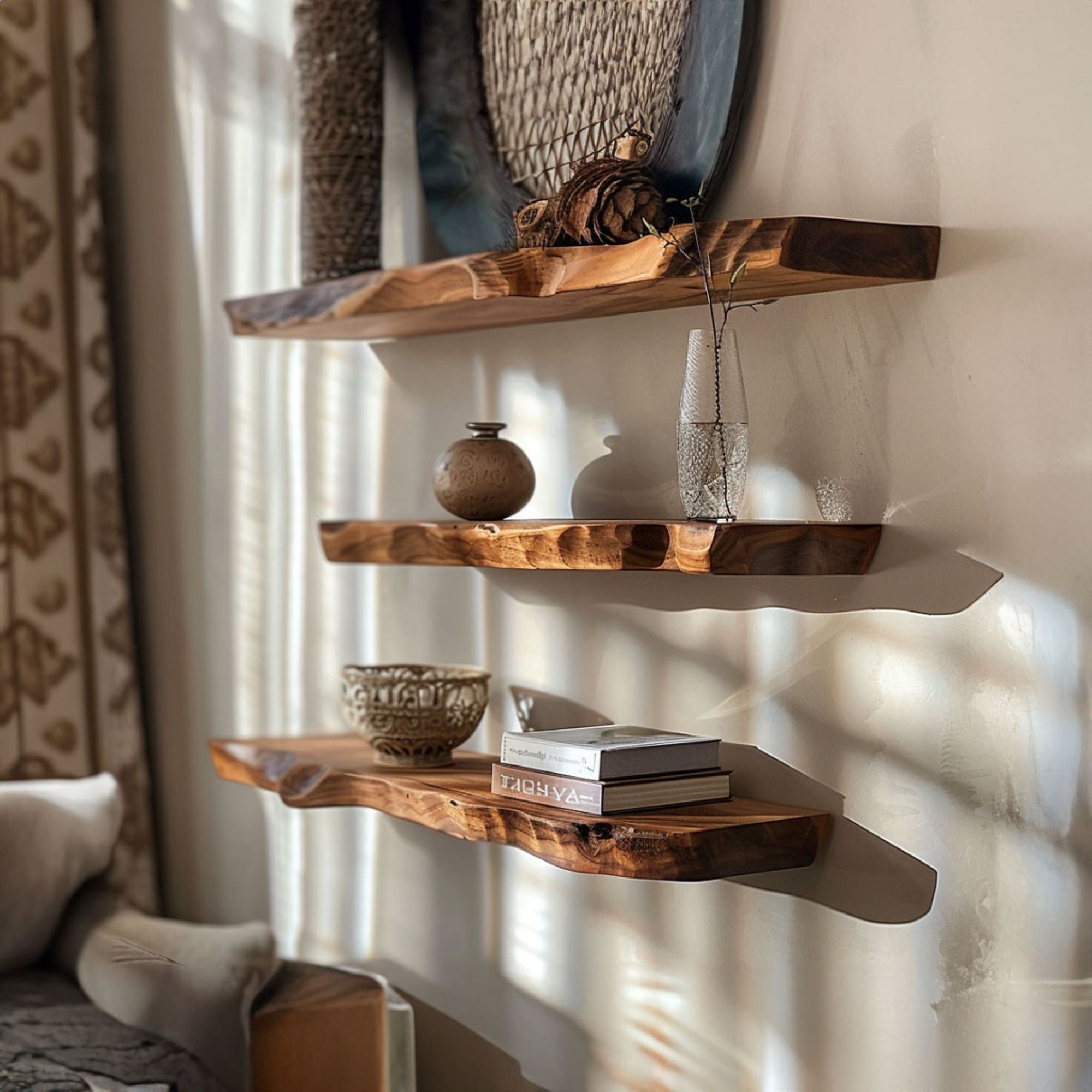 Live Edge Floating Shelves SILDTFL0016