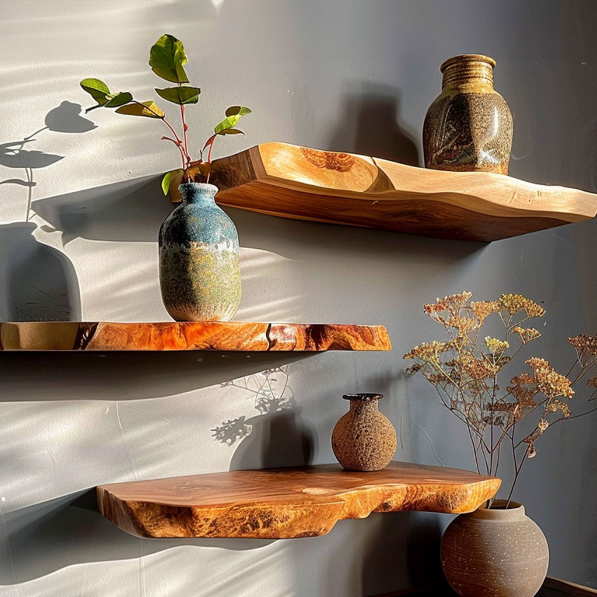 Live Edge Floating Shelves SILDTFL008