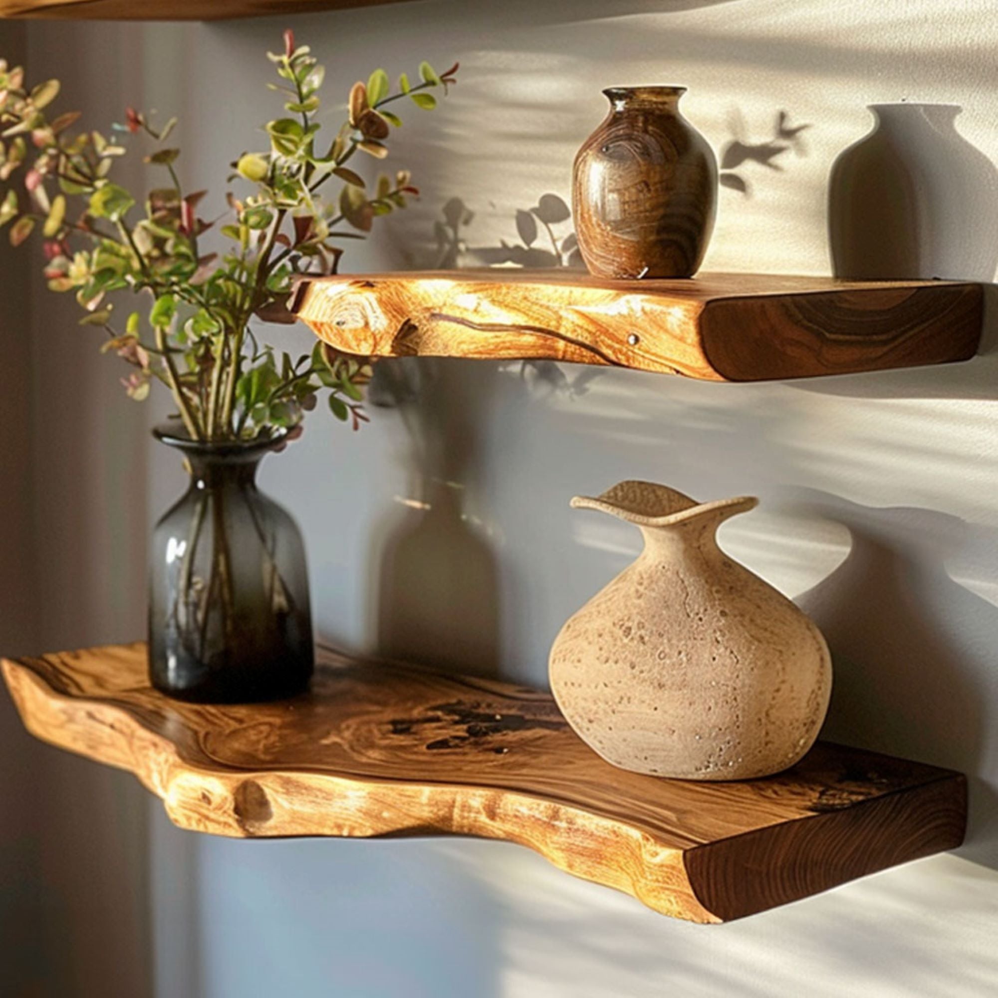 Floating Edge Shelves Farmhouse Decor SILDTFL017