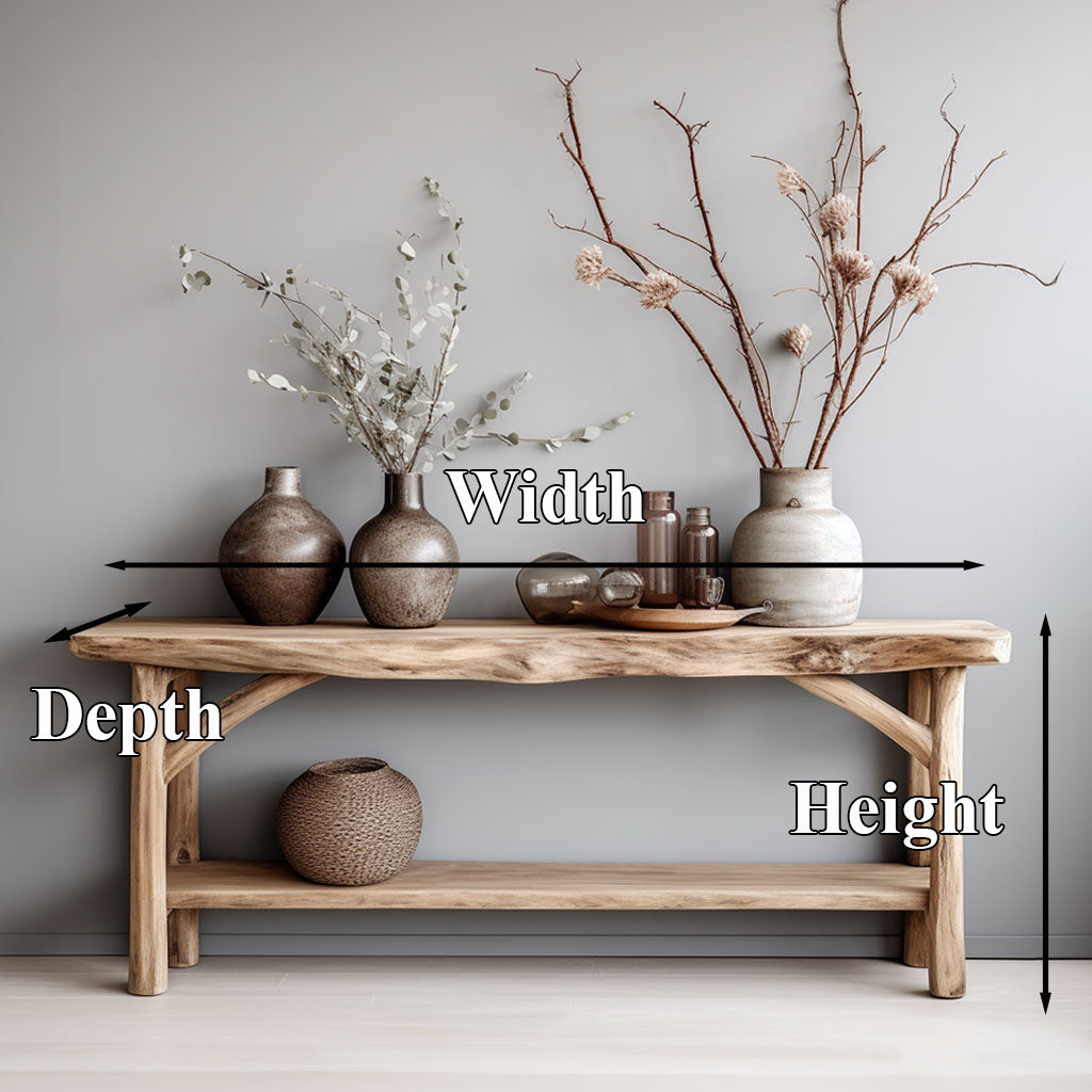 Custom Console Table Farmhouse SILDTCS008