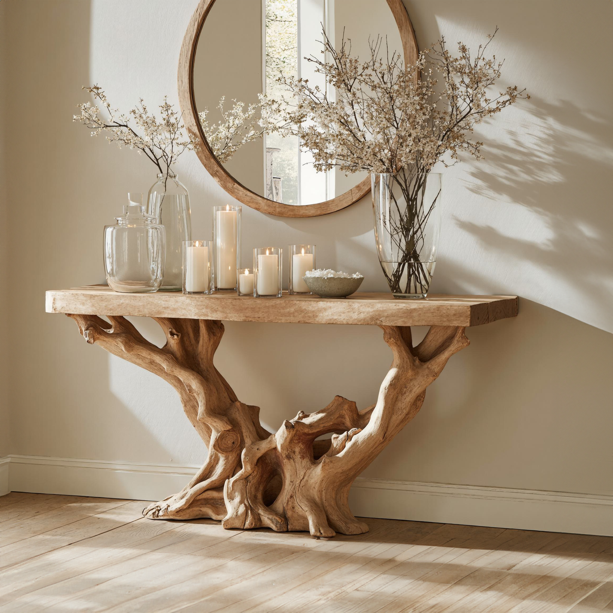 Farmhouse Console Table Home Decor SILDTCSC009