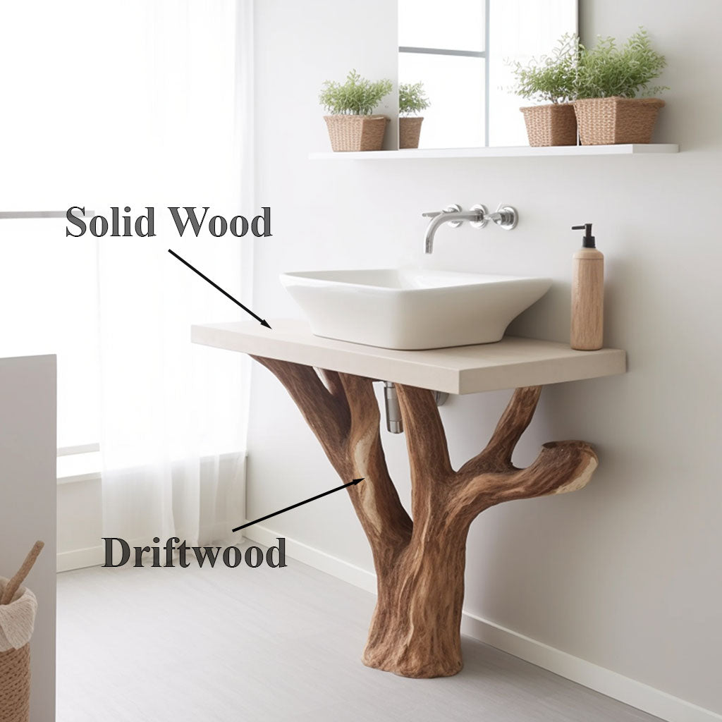 Handcrafted Counter Bathroom Sink SILDTBRV016