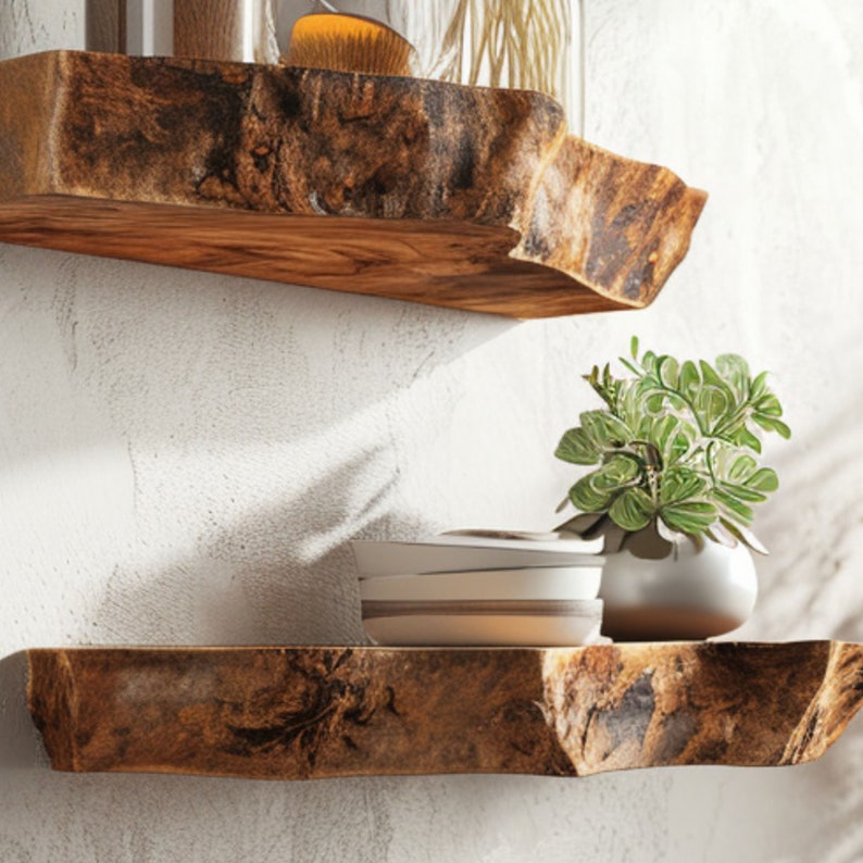 Floating Shelves Handcraft Wall Mounted SINLFL003