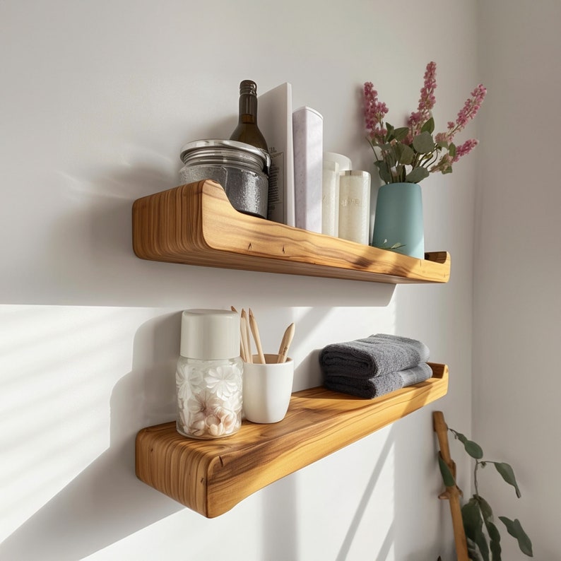 Rustic Floating Shelf Display Shelf SINLFL006