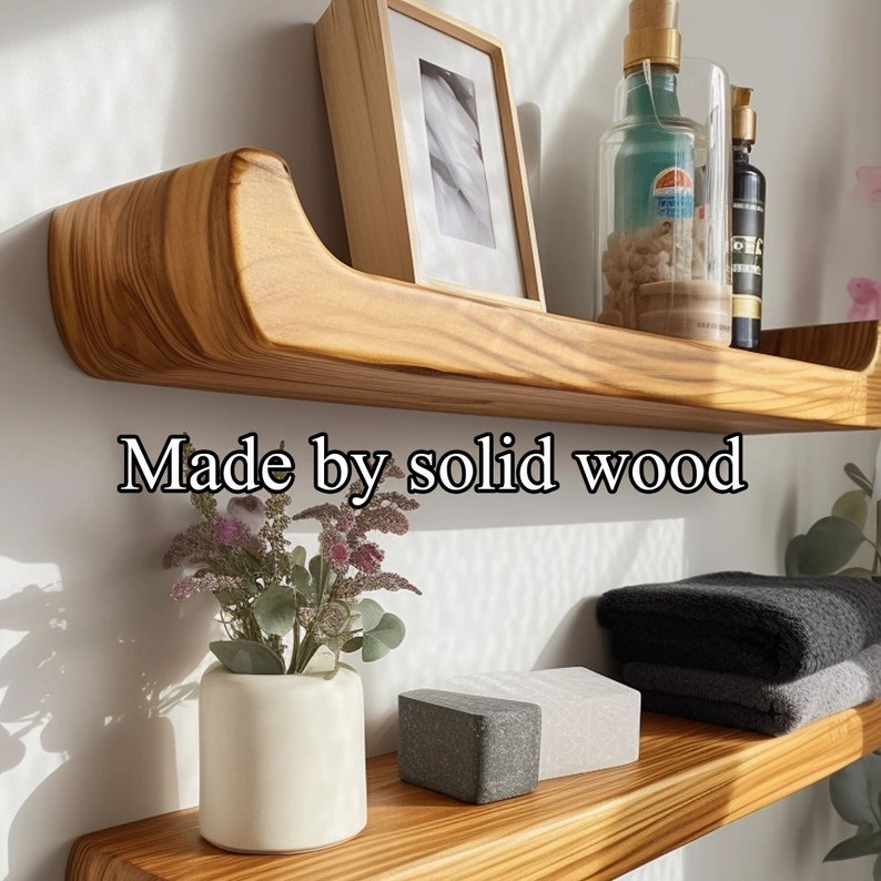 Rustic Floating Shelf Display Shelf SINLFL006