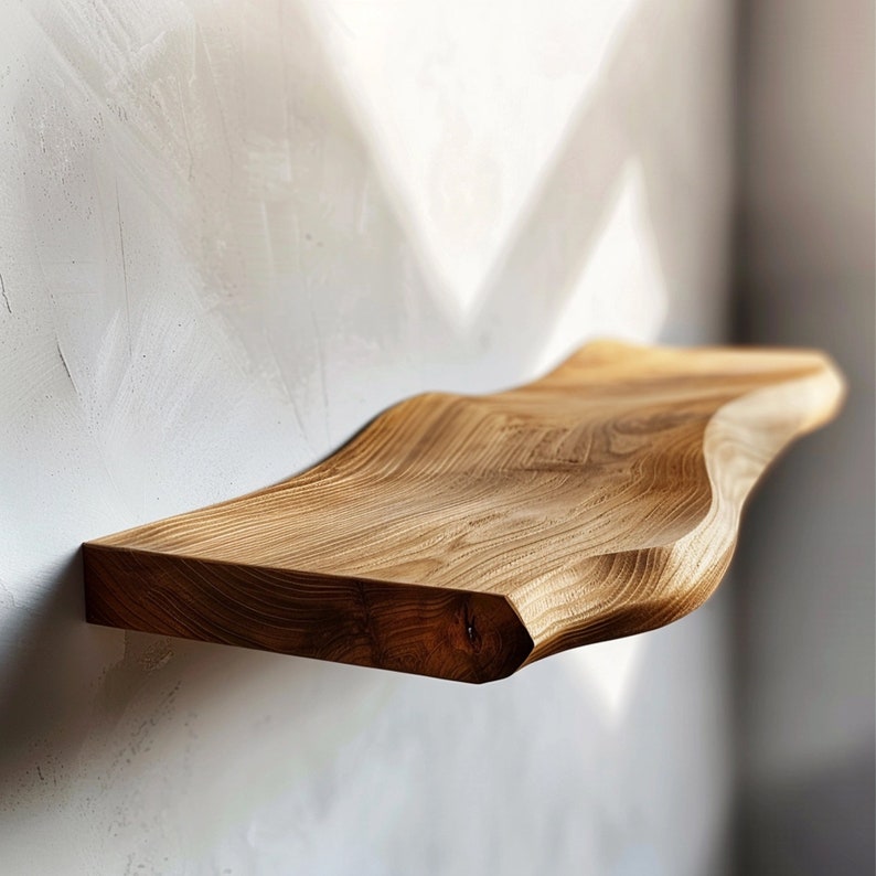 Wavy Floating Shelves SINLWV002