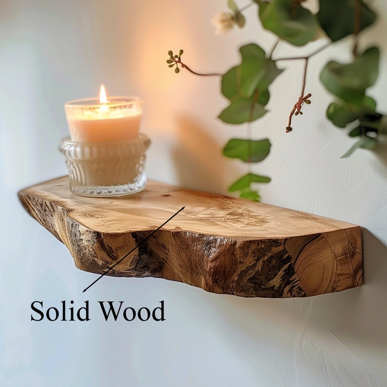 Floating Shelves Wood Shelf Decor SINLFL017