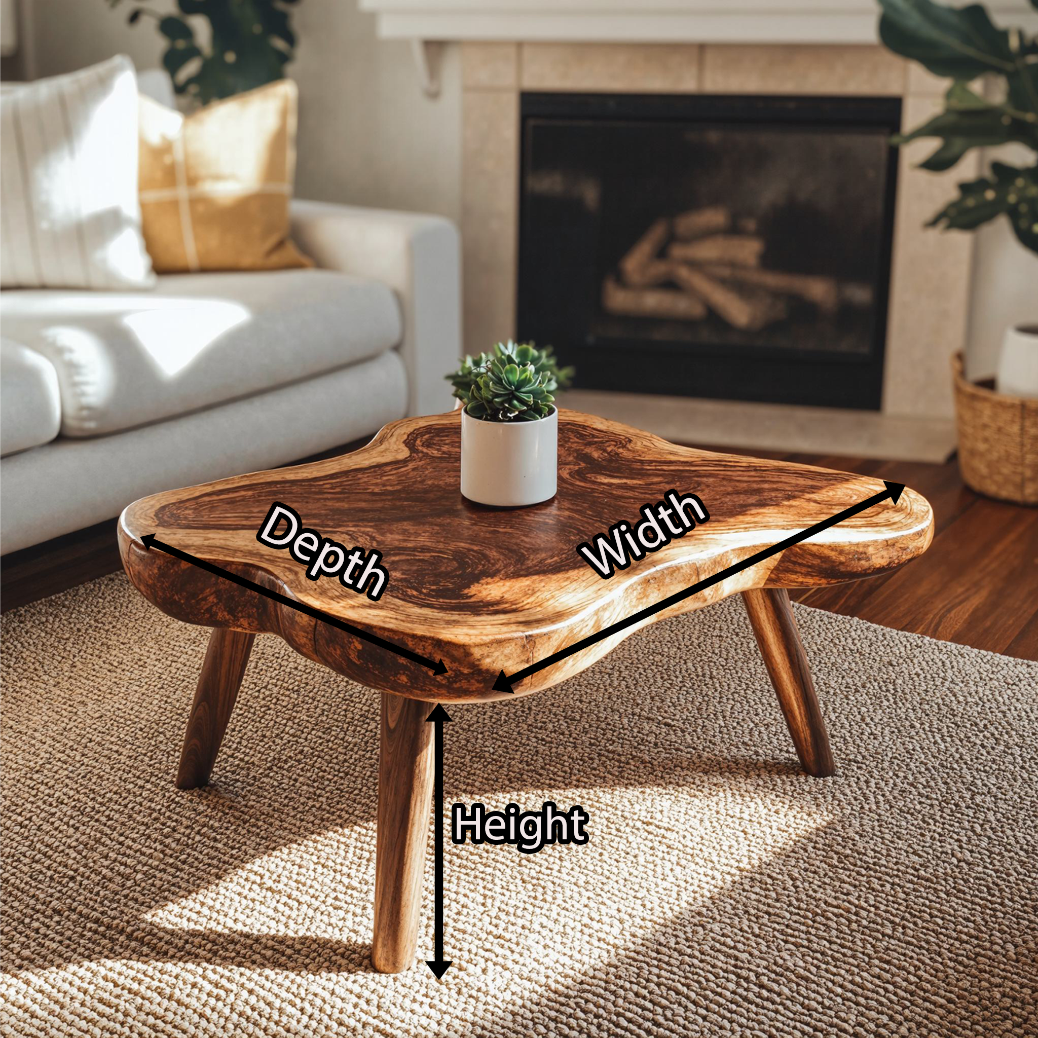 Reclaimed Wood Coffee Table Sofa Table SILDTCF083