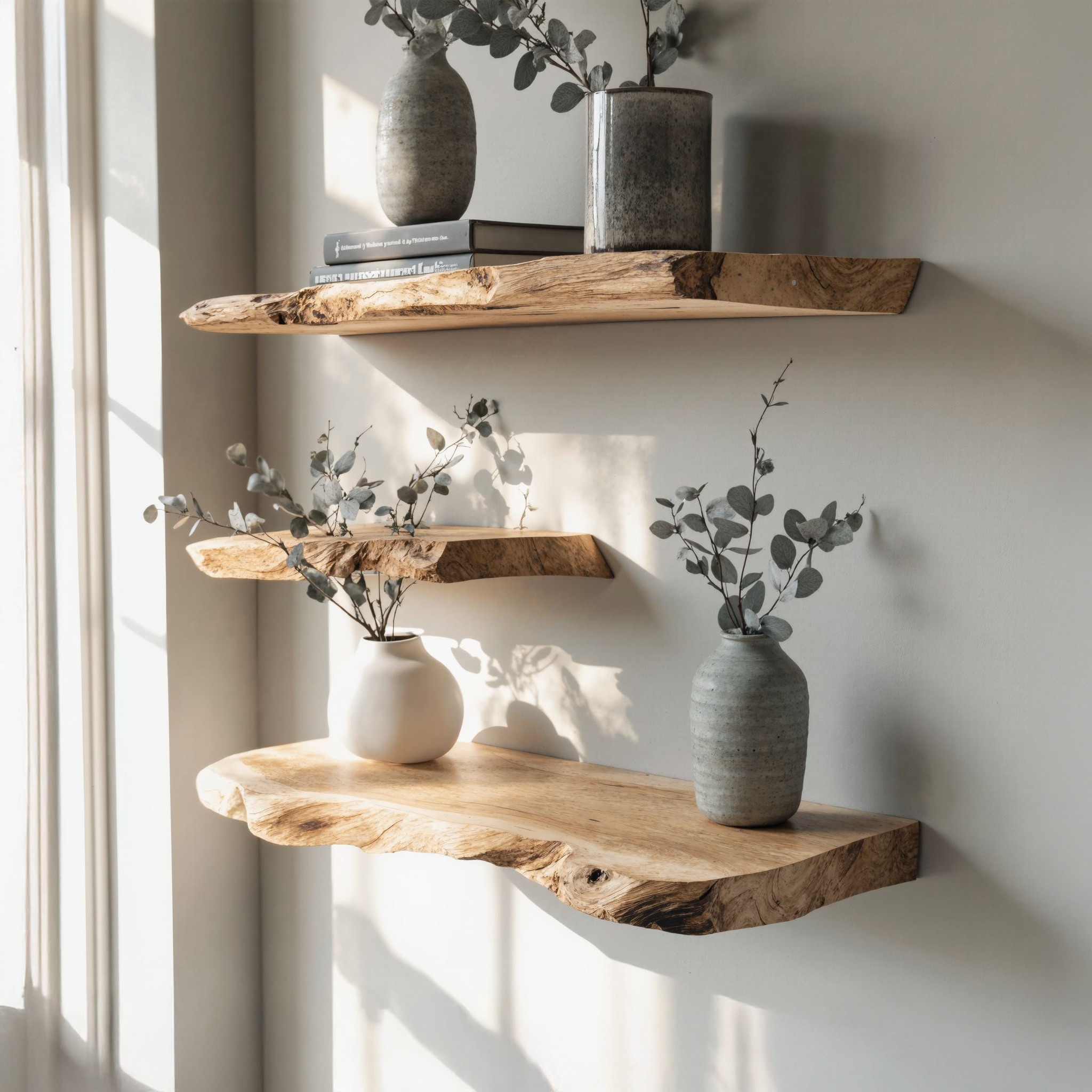 Handcrafted Floating Shelves Wall Mounted Shelf SILDTFL116