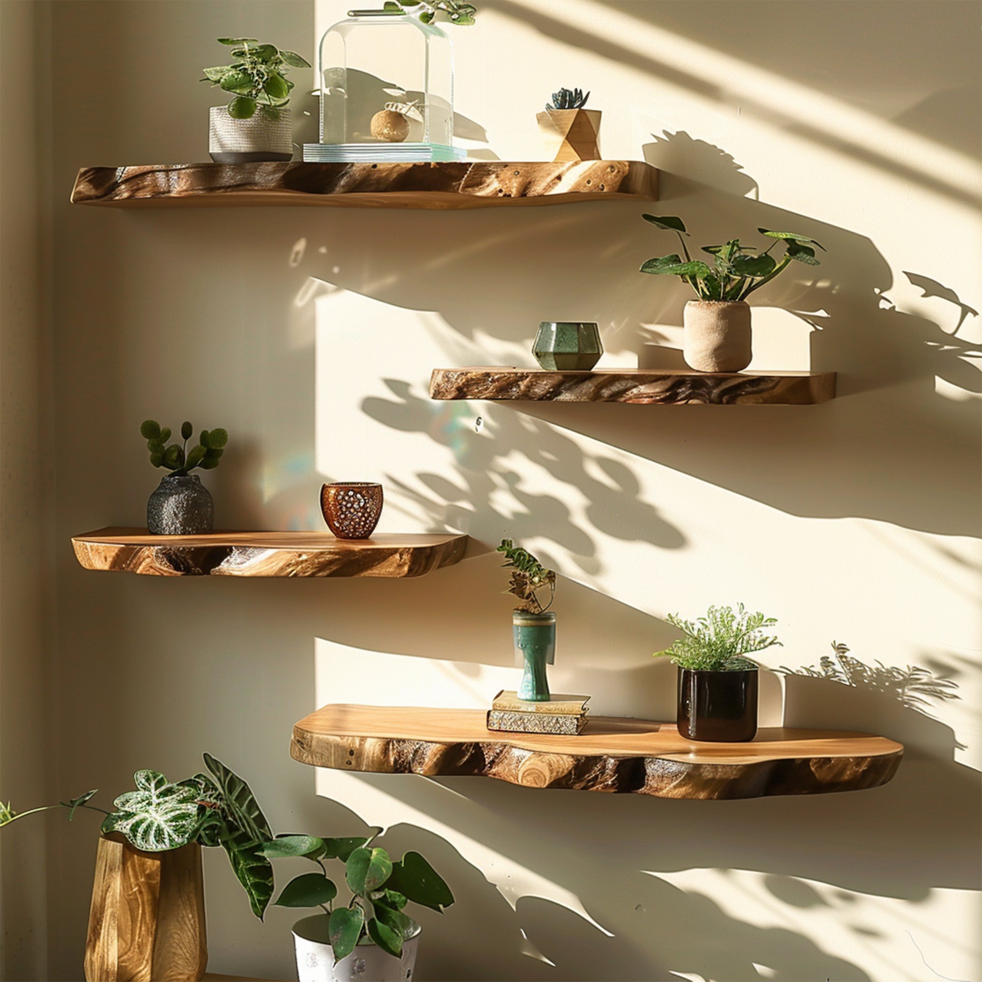 Wooden Reclaimed Floating Shelves SILDTFL103