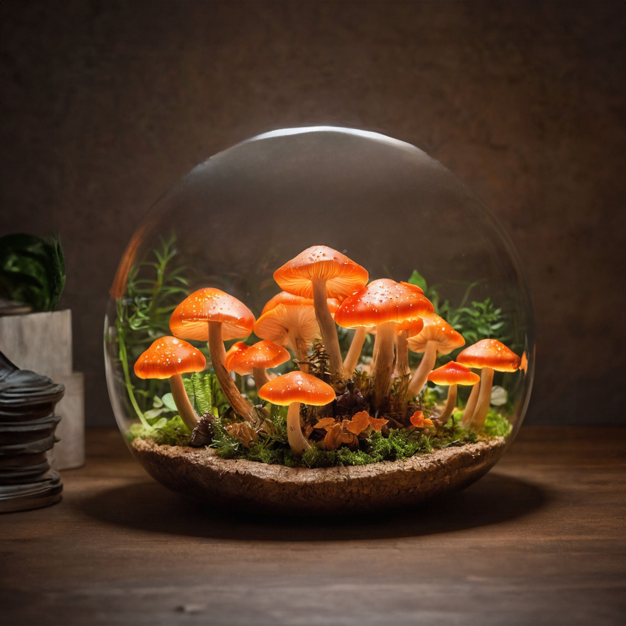 Mushroom Lamp Decor Magic SILDTMR011