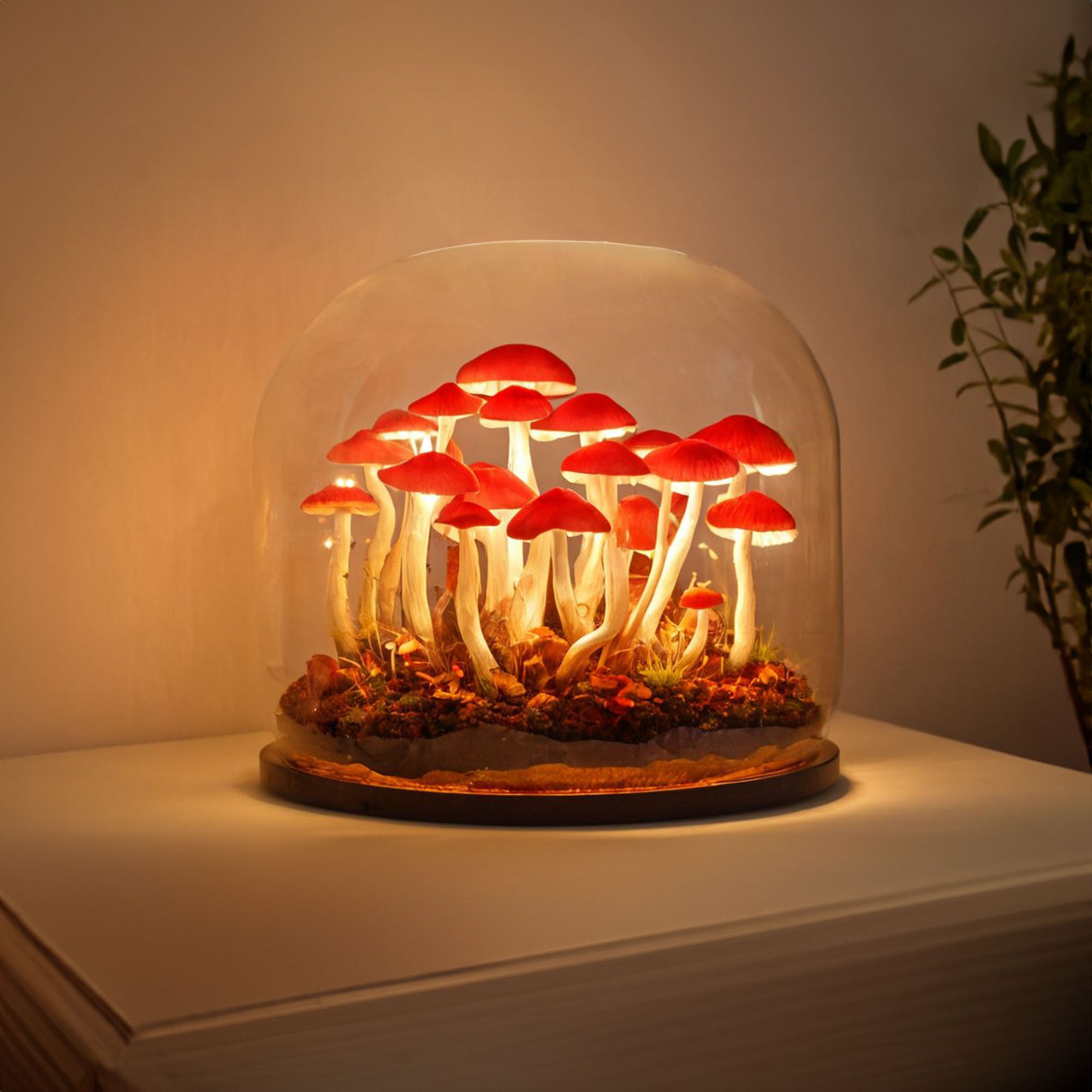 Mushroom Lamp Model Decor Magic SILDTMR010