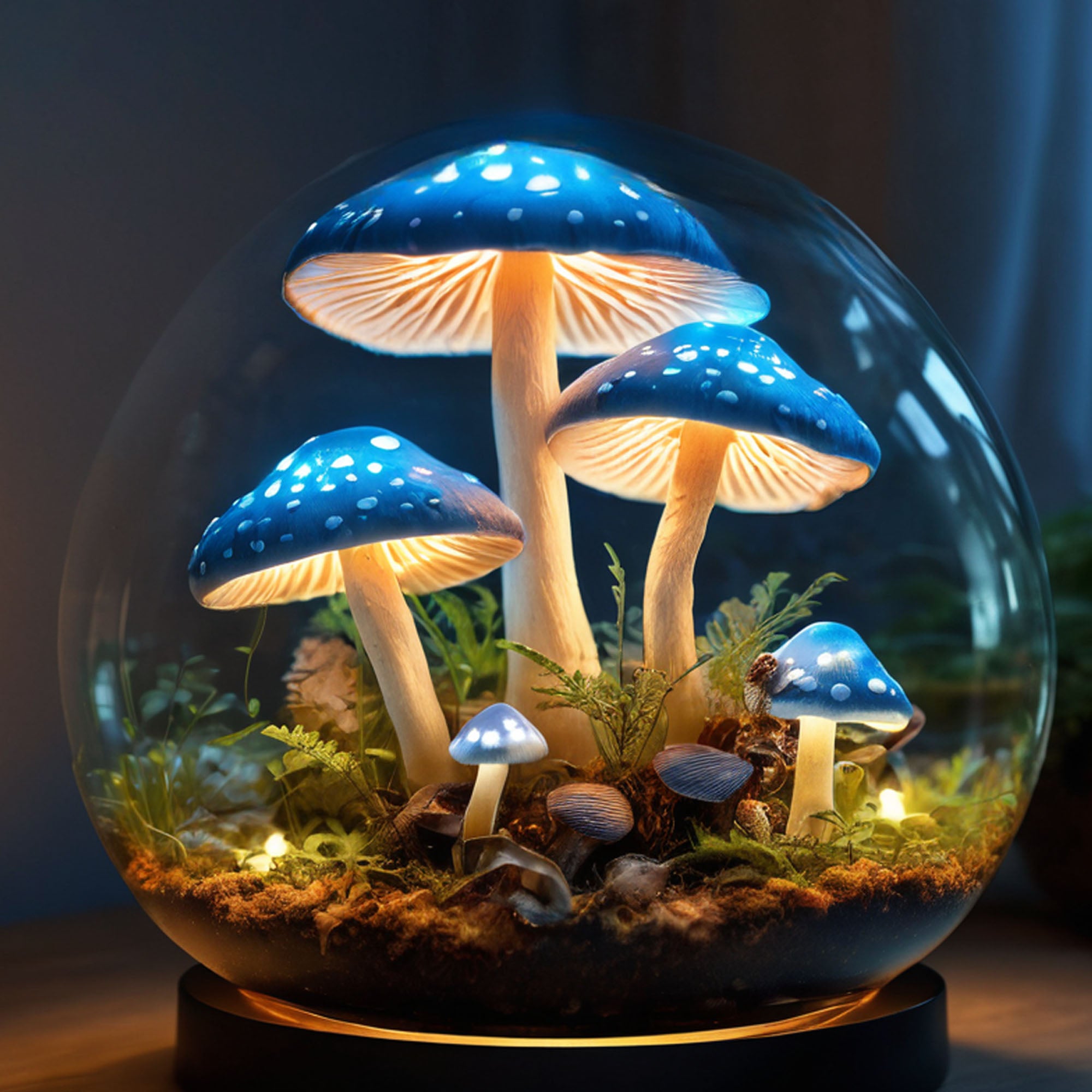 Mushroom Table Lamp SILDTMR006