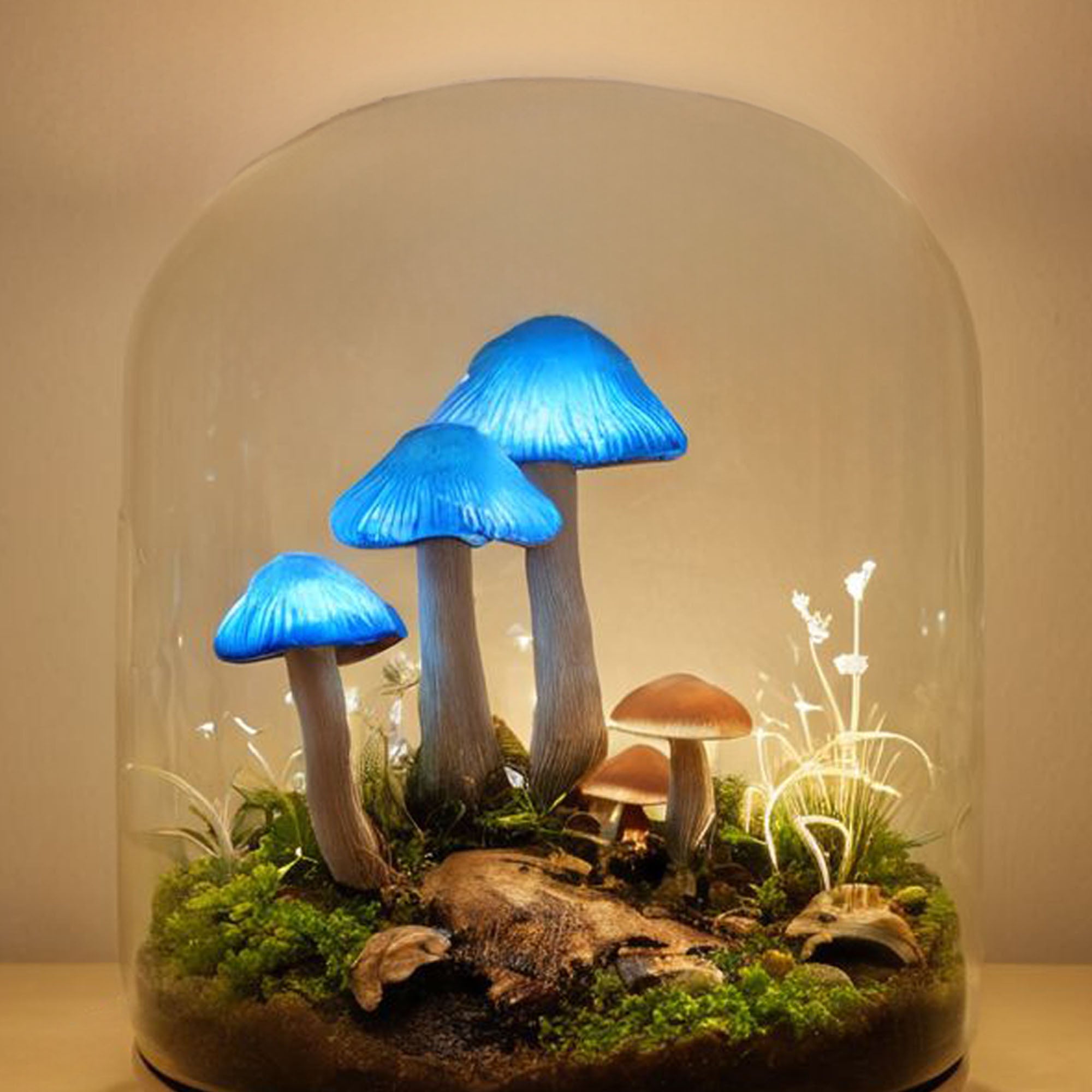 Mushroom Lamp Handmade SILDTMR007