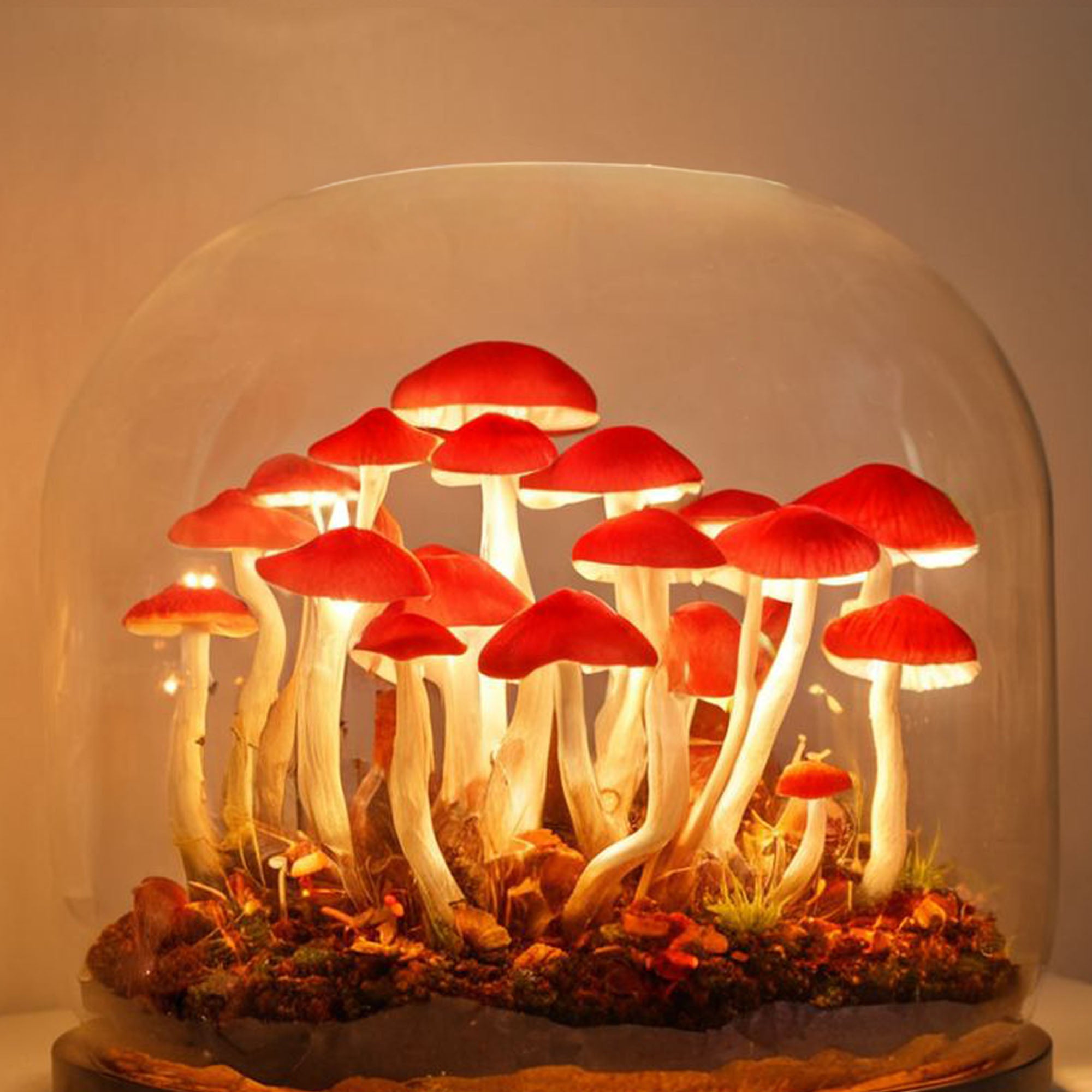 Mushroom Lamp Model Decor Magic SILDTMR010