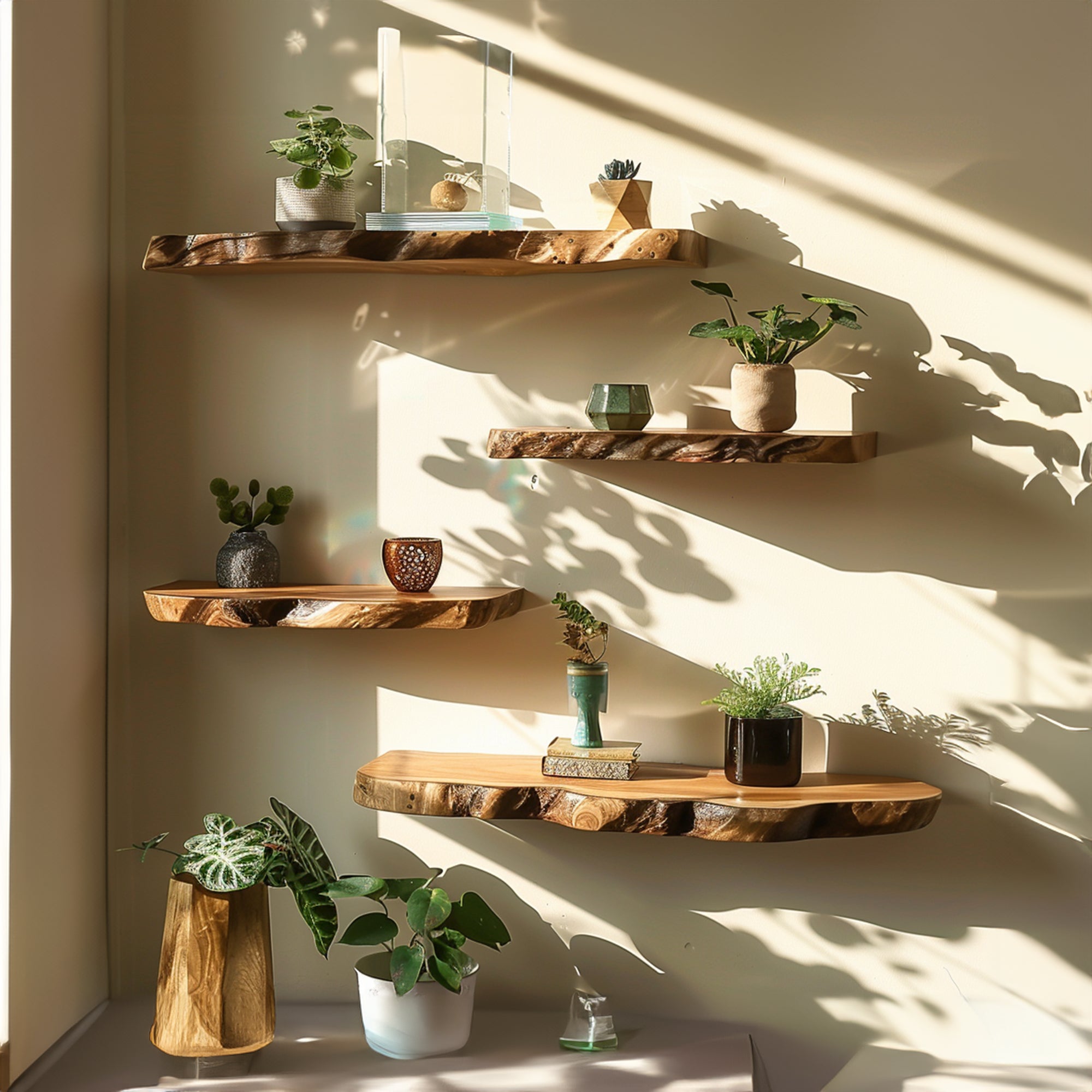 Wooden Reclaimed Floating Shelves SILDTFL103