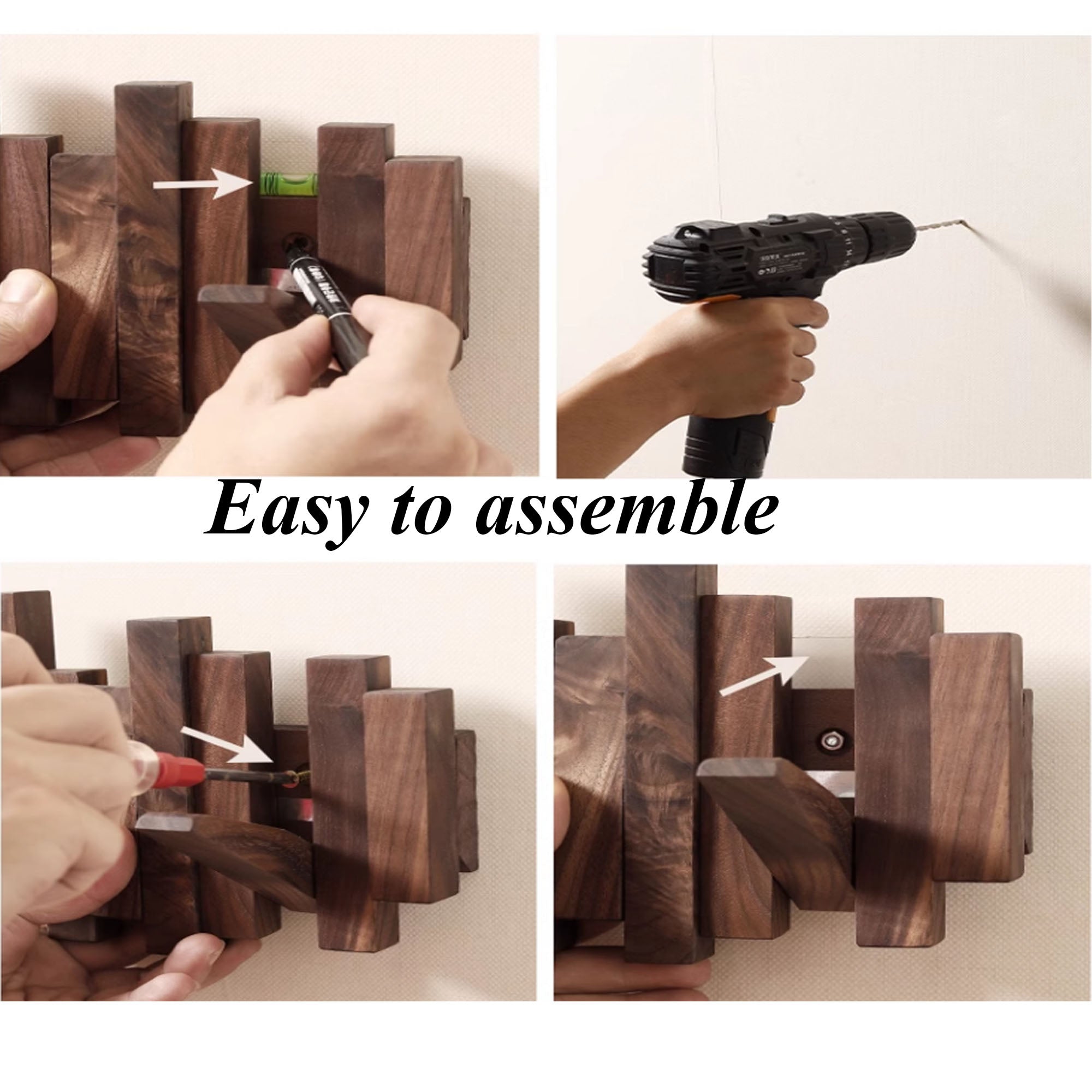 Piano Key Coat Rack SINLPCR001