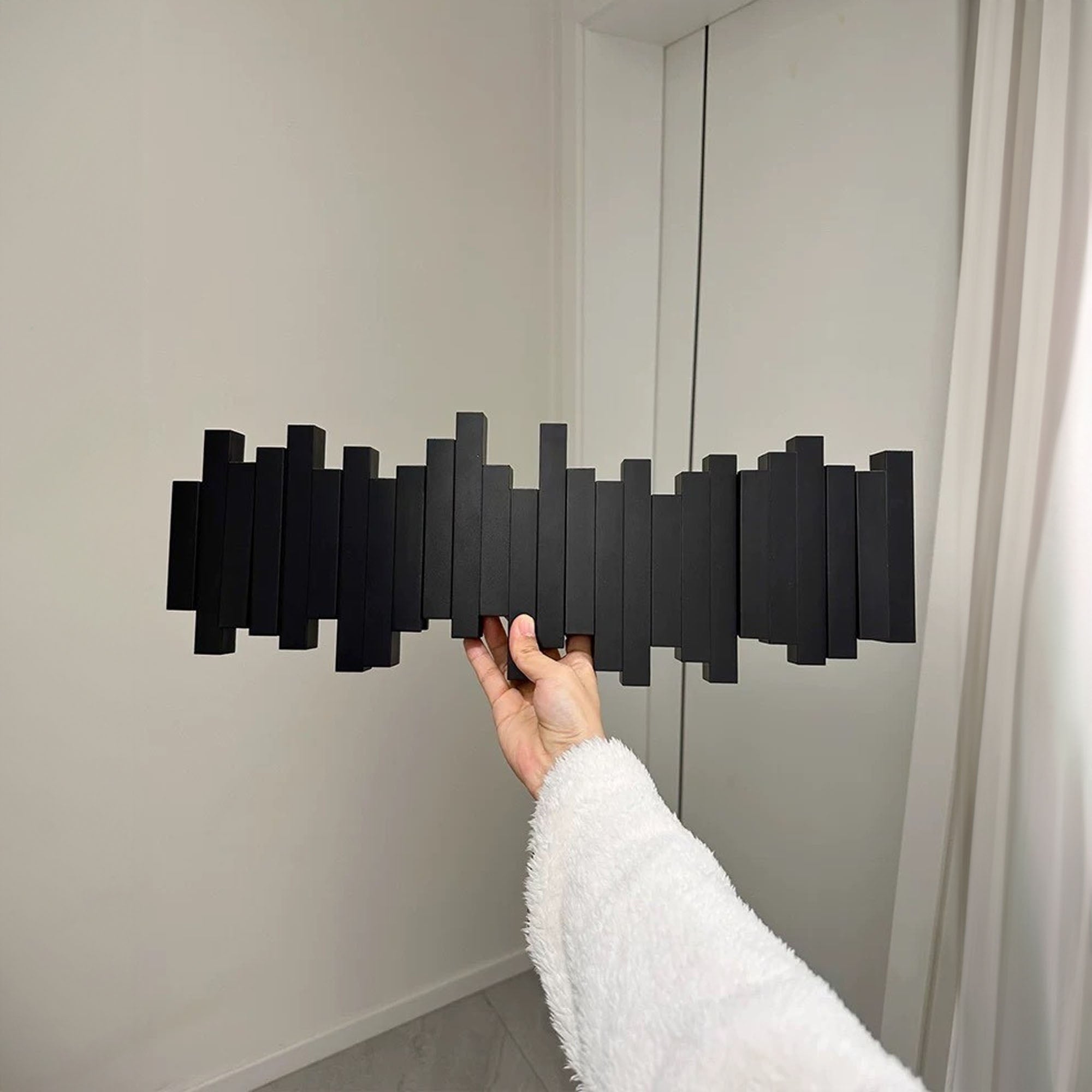 Piano Wall Mounted Coat Rack SINLPCR004