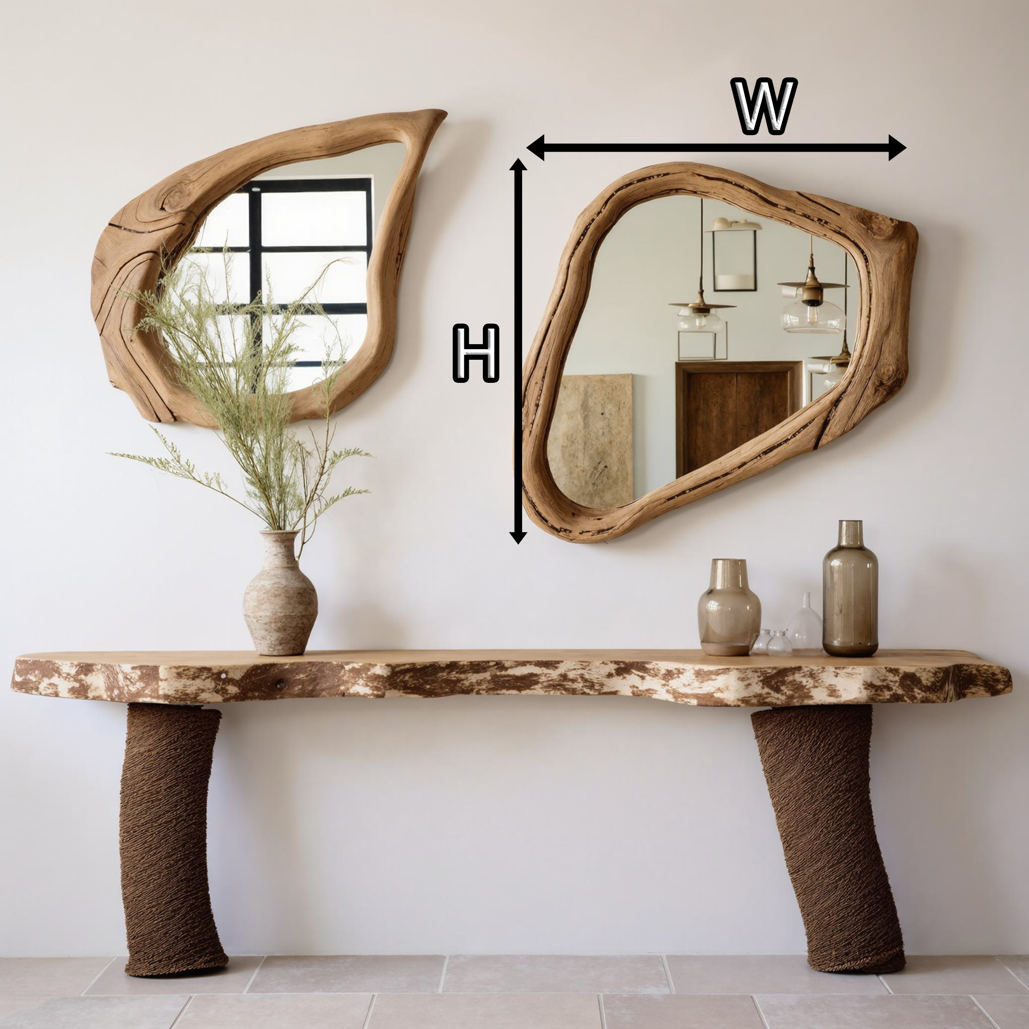 Wood Mirror Frames Wooden Mirror Wall Decor SILDTMI020