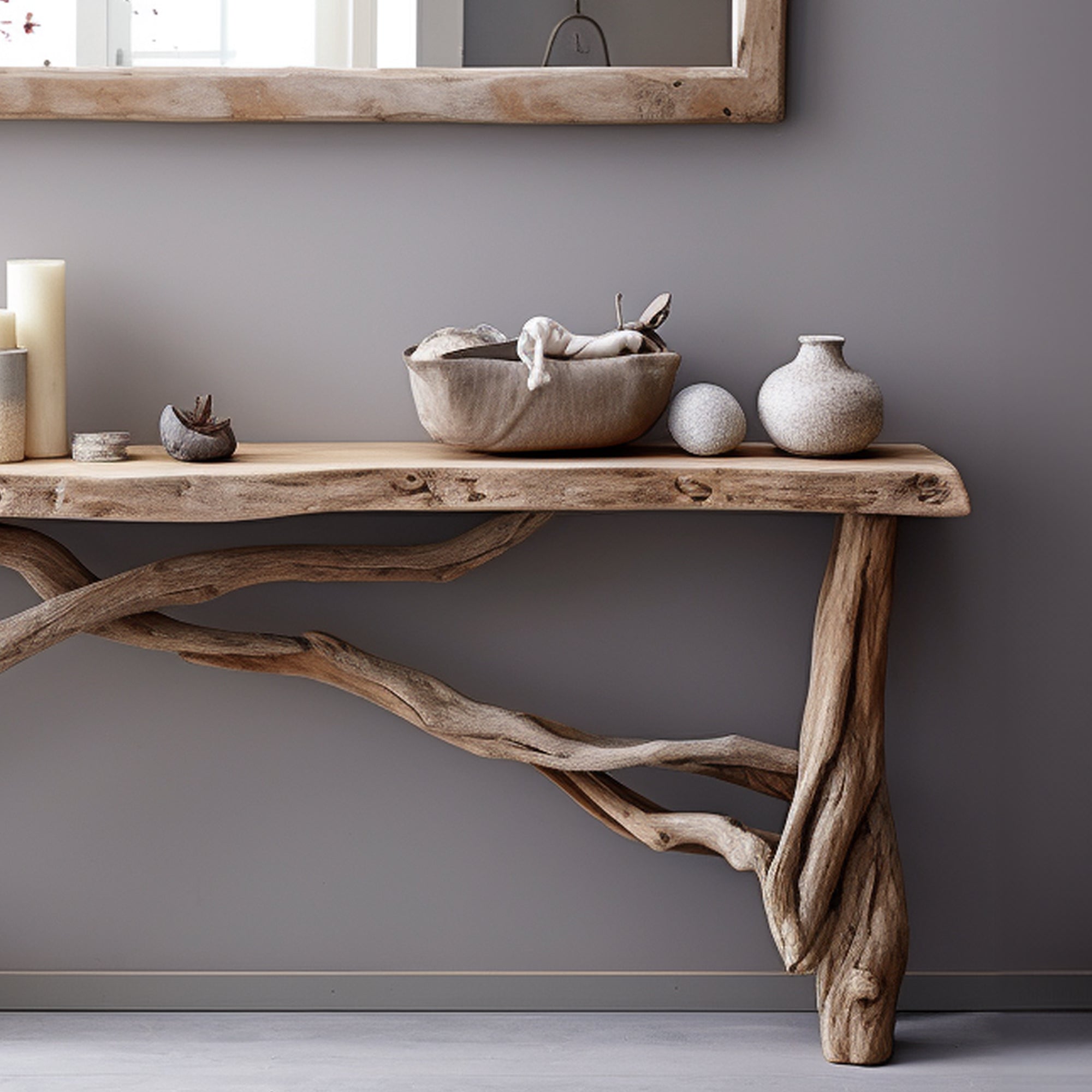 Entryway Console Table Handcrafted CT18