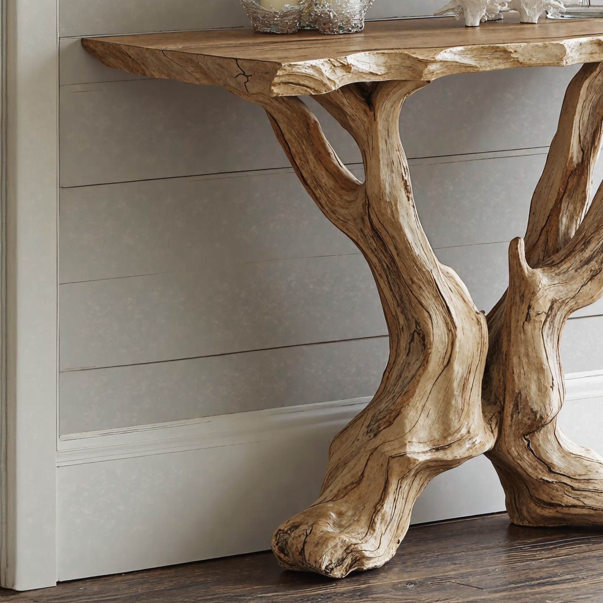 Live Edge Side Table Handcrafted For Vintage Interiors SILDTCS034