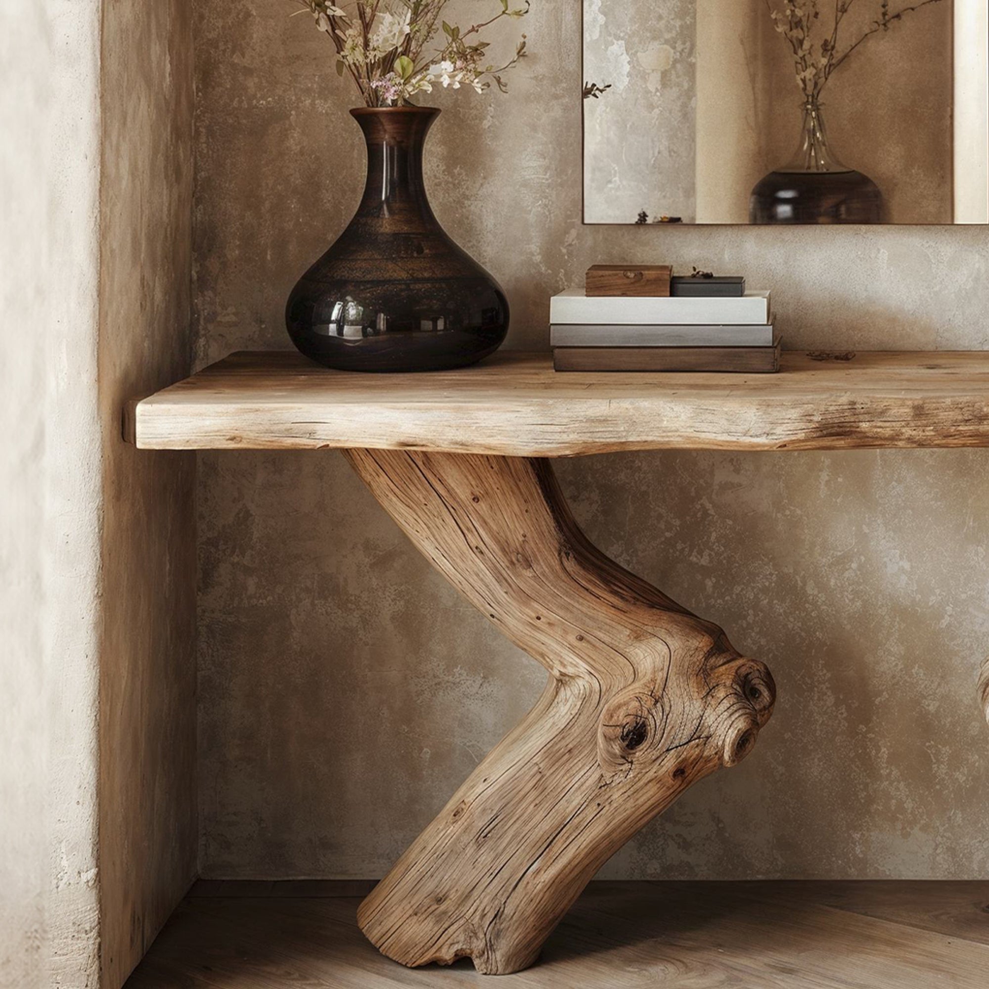 Rustic Hallway Console Table Decorative CT55