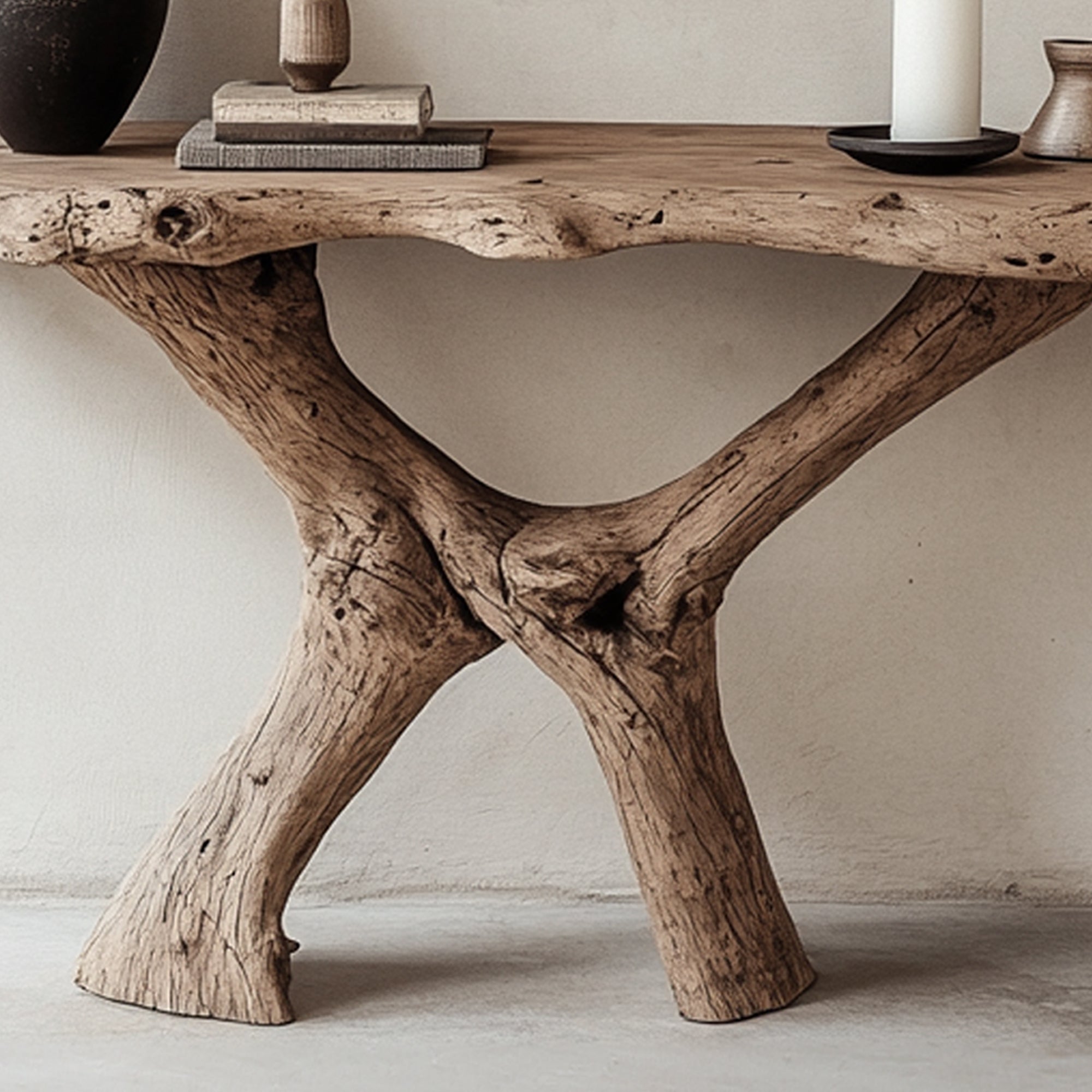 Farmhouse Rustic Console Table CT38