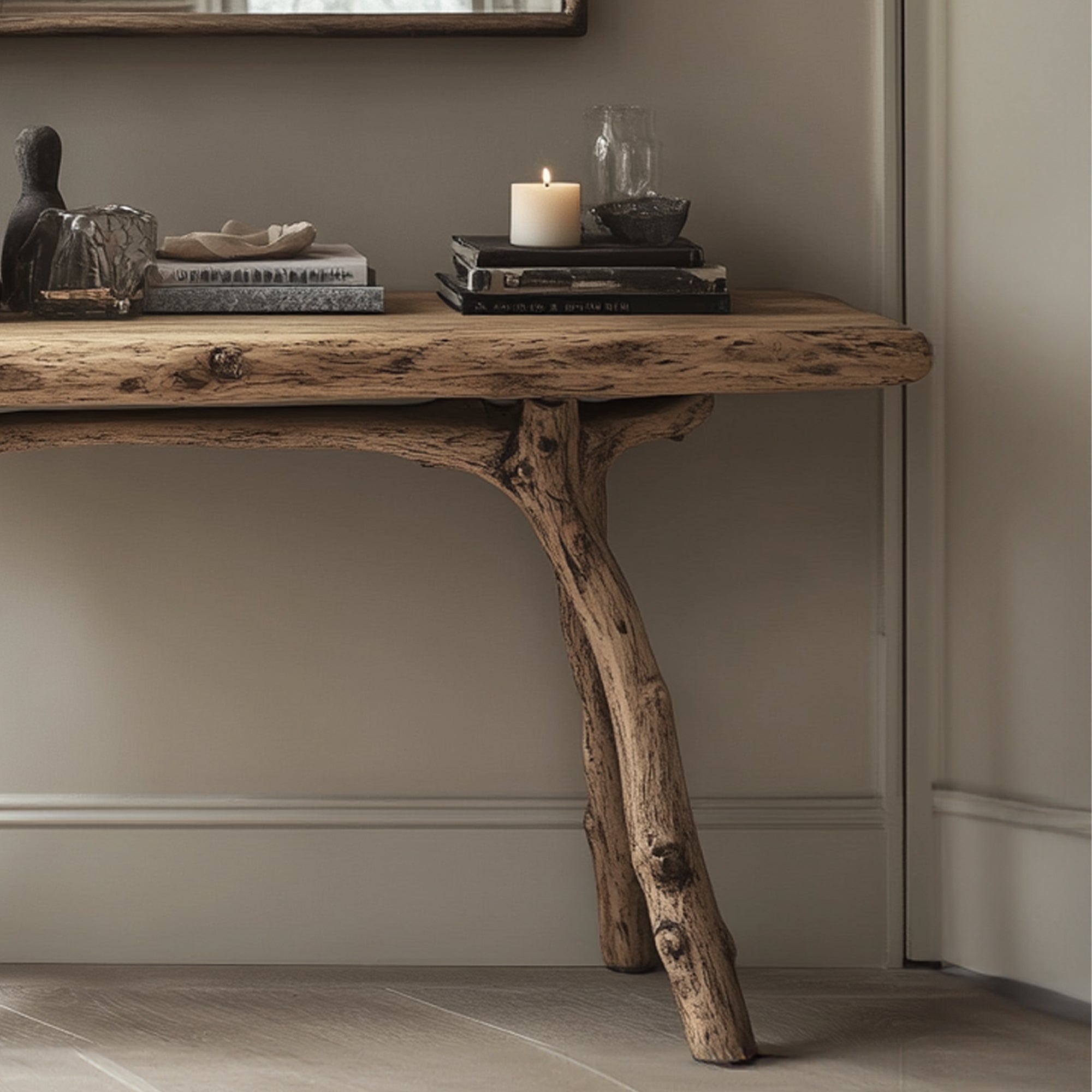 Curve Console Table Handcraft CT44