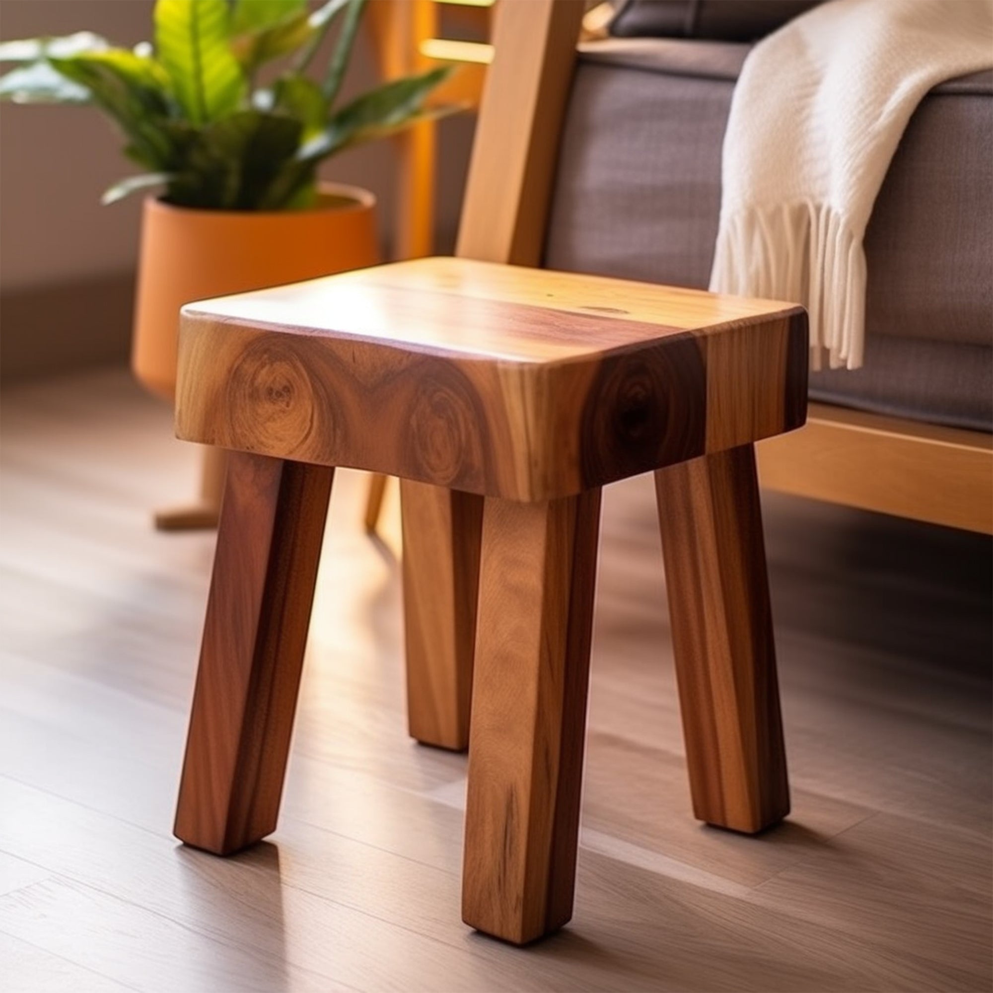 Handcrafted Spa Seat Spa Stool Slow Stool  SILDTSB019