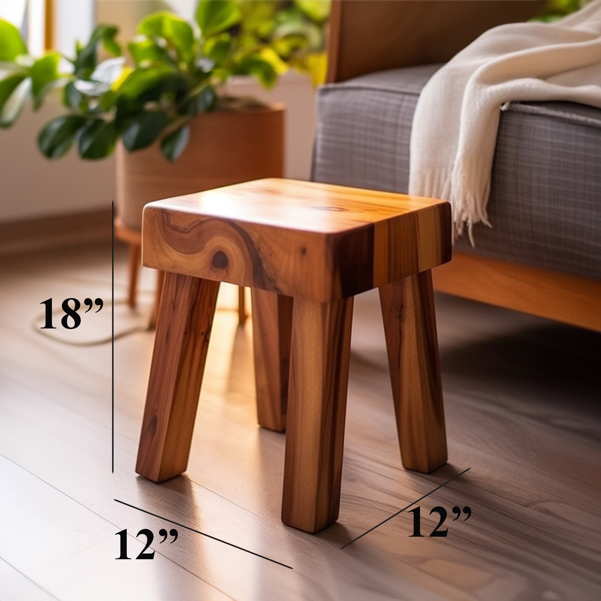 Handcrafted Spa Seat Spa Stool Slow Stool  SILDTSB019